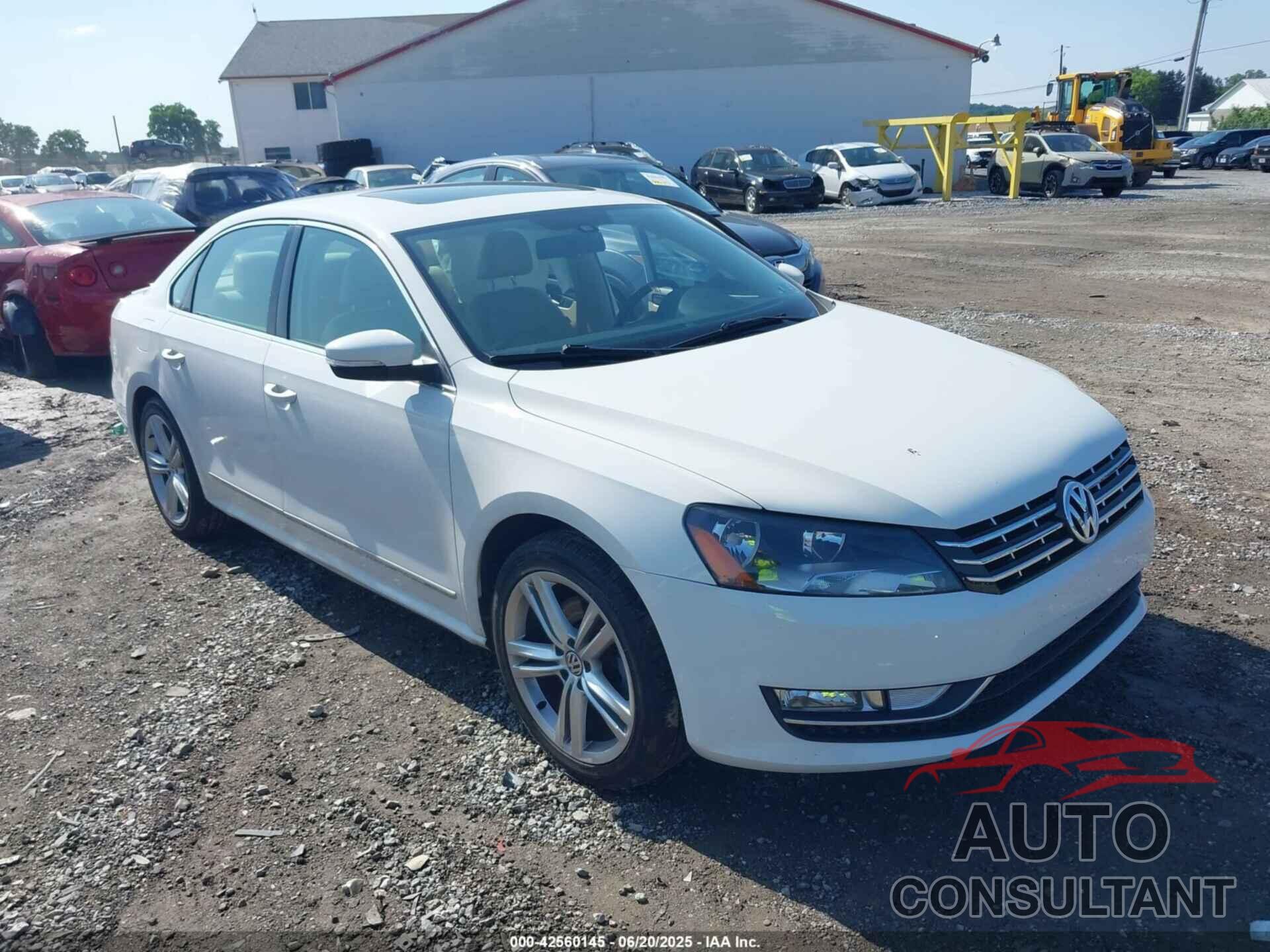 VOLKSWAGEN PASSAT 2014 - 1VWCT7A37EC108432