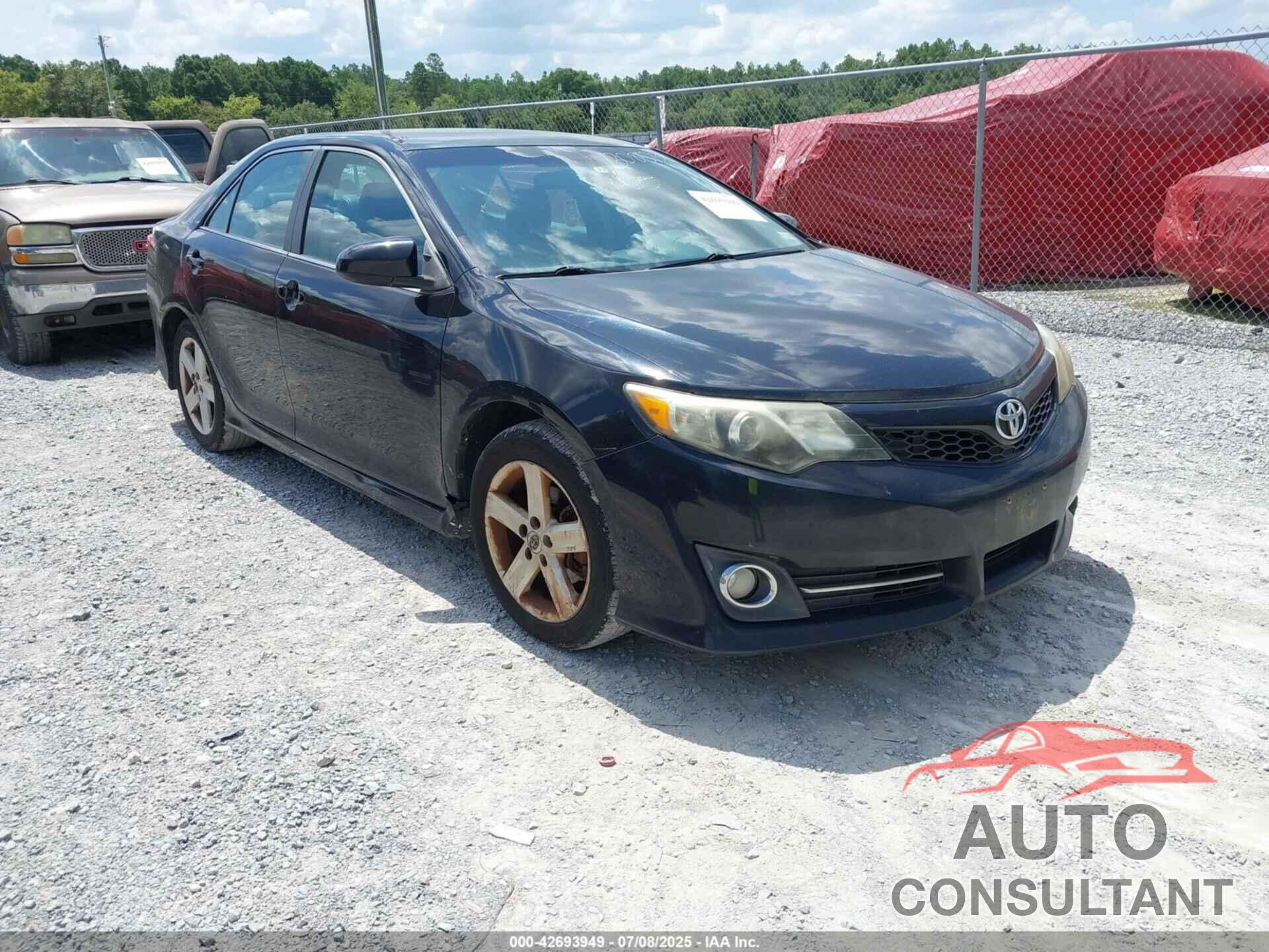 TOYOTA CAMRY 2012 - 4T1BF1FK8CU150680