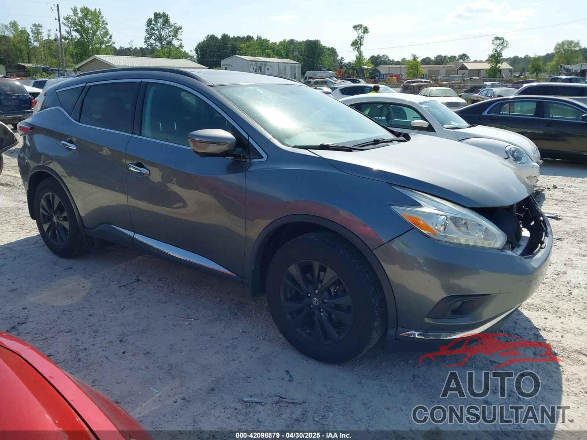 NISSAN MURANO 2017 - 5N1AZ2MH7HN152857
