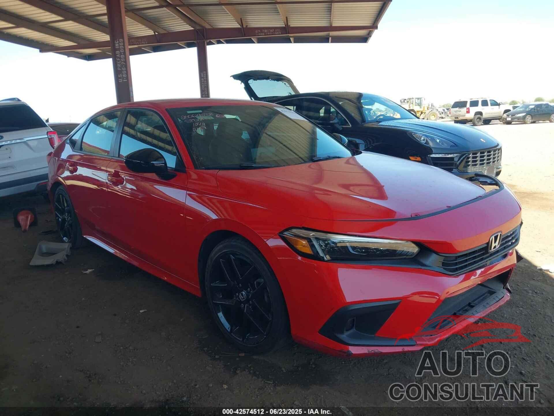 HONDA CIVIC 2022 - 2HGFE2F54NH532107