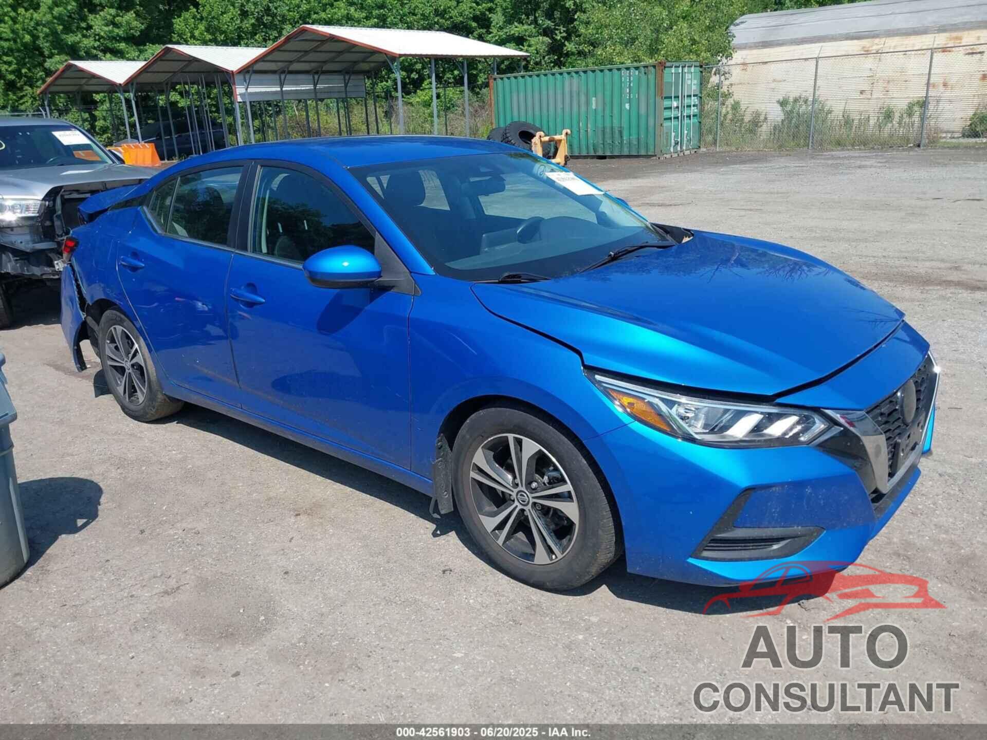 NISSAN SENTRA 2022 - 3N1AB8CV8NY288757