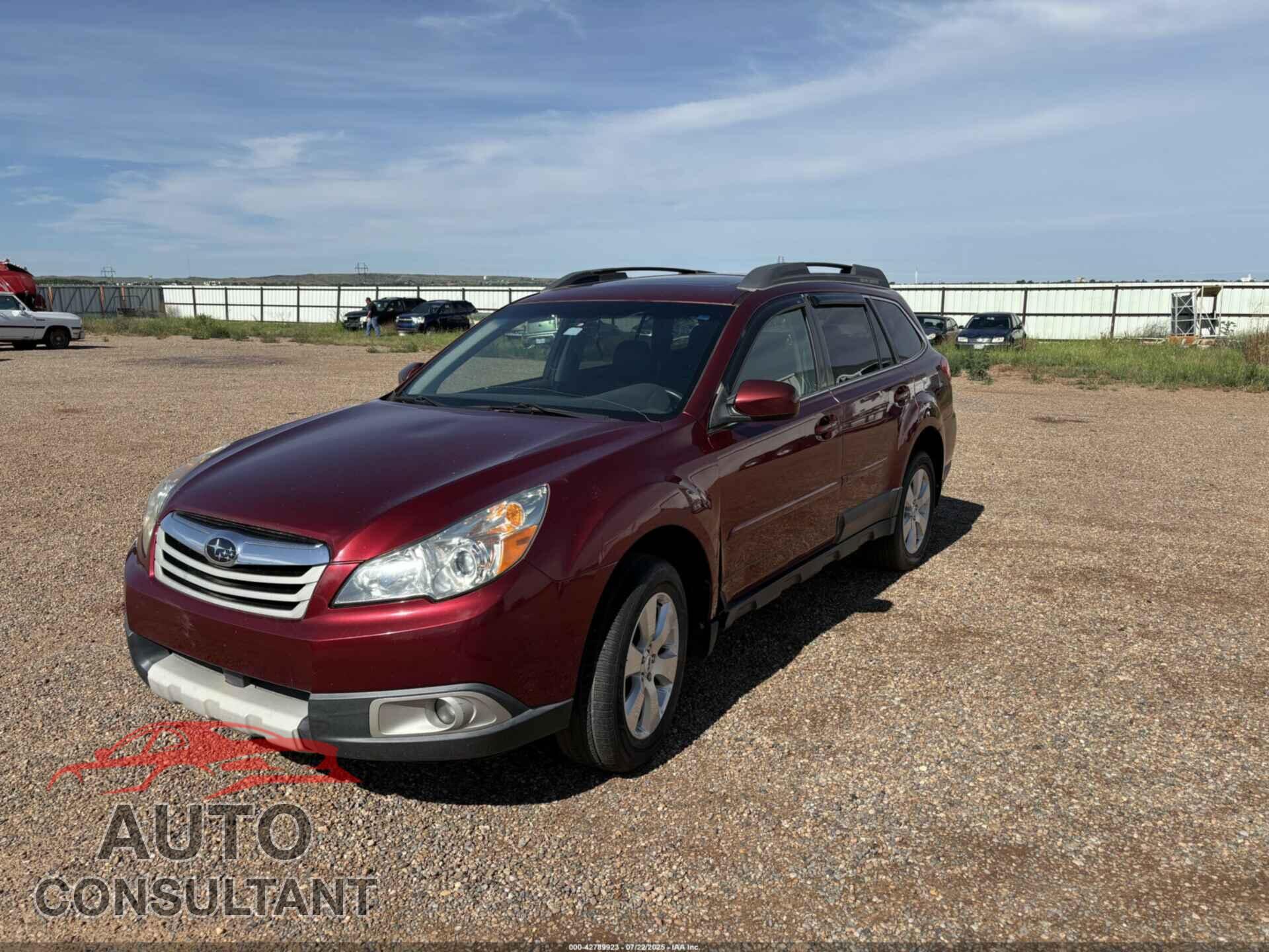 SUBARU OUTBACK 2012 - 4S4BRCKC5C3290533