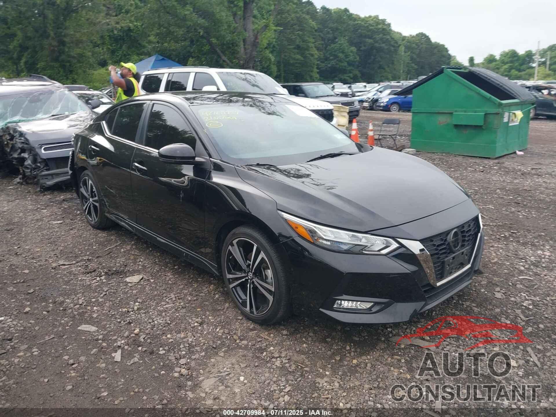 NISSAN SENTRA 2021 - 3N1AB8DV5MY252134