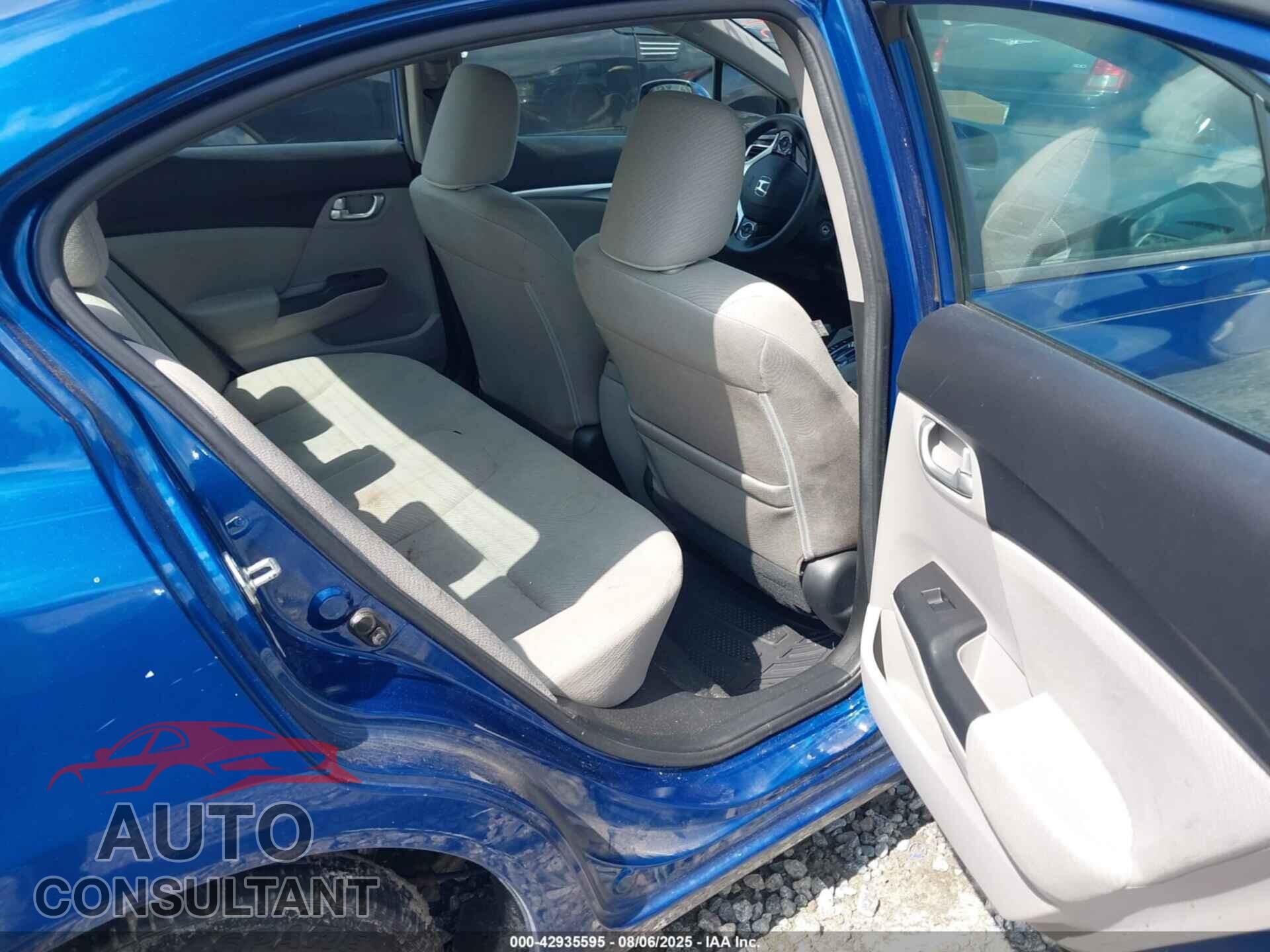 HONDA CIVIC 2013 - 19XFB2F86DE046037
