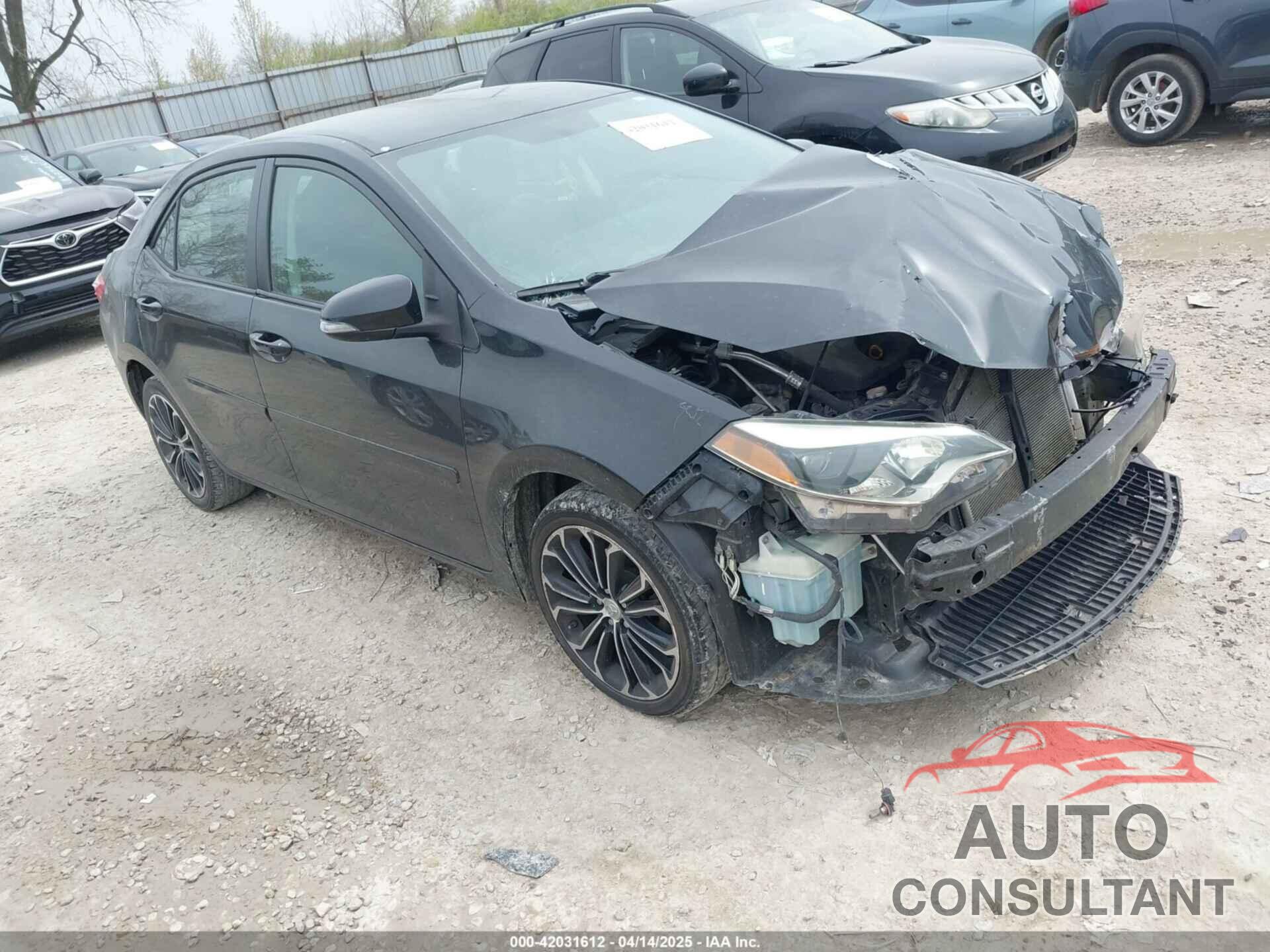 TOYOTA COROLLA 2014 - 2T1BURHE1EC188655