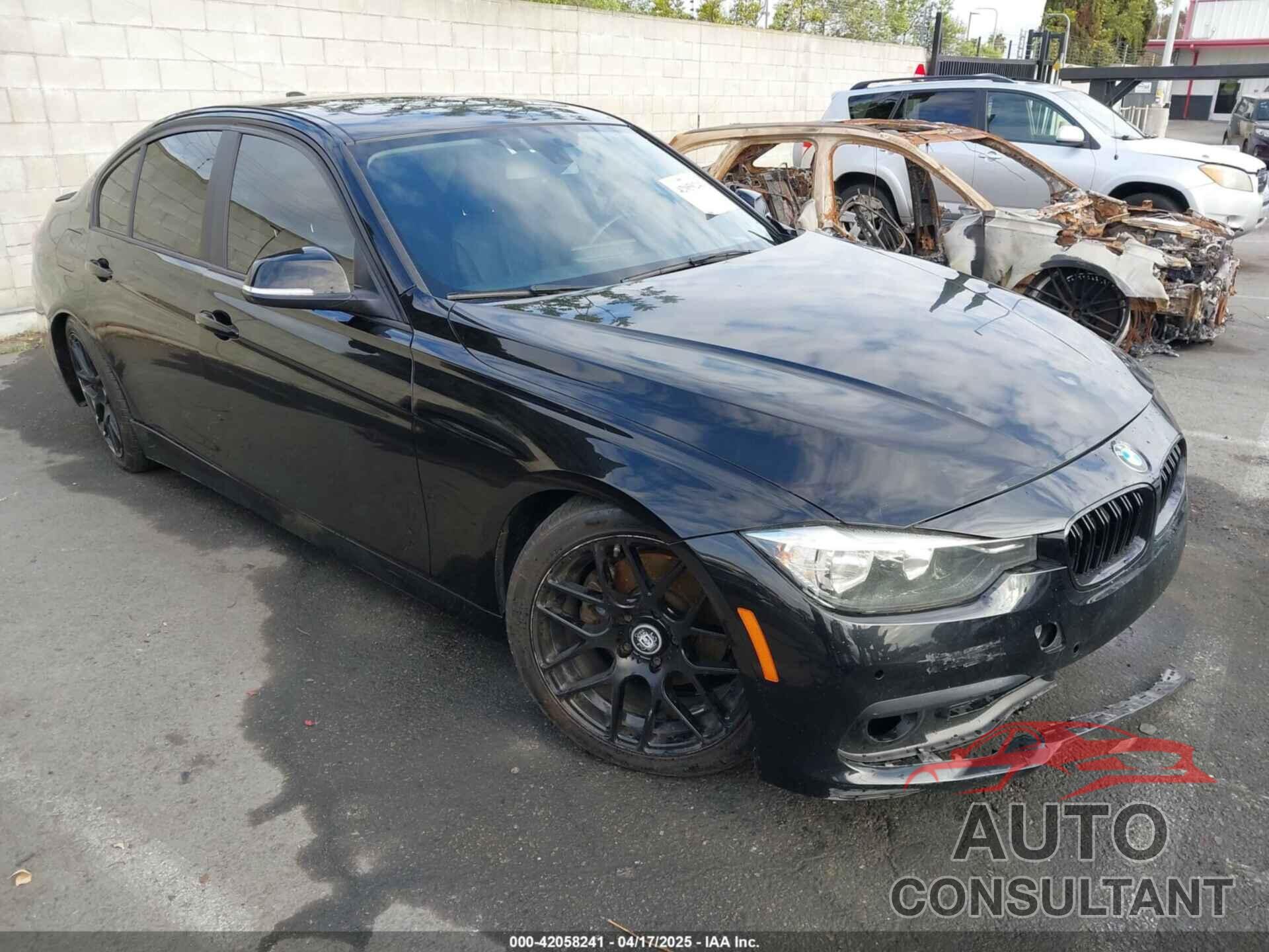 BMW 320I 2016 - WBA8E1G52GNU11325