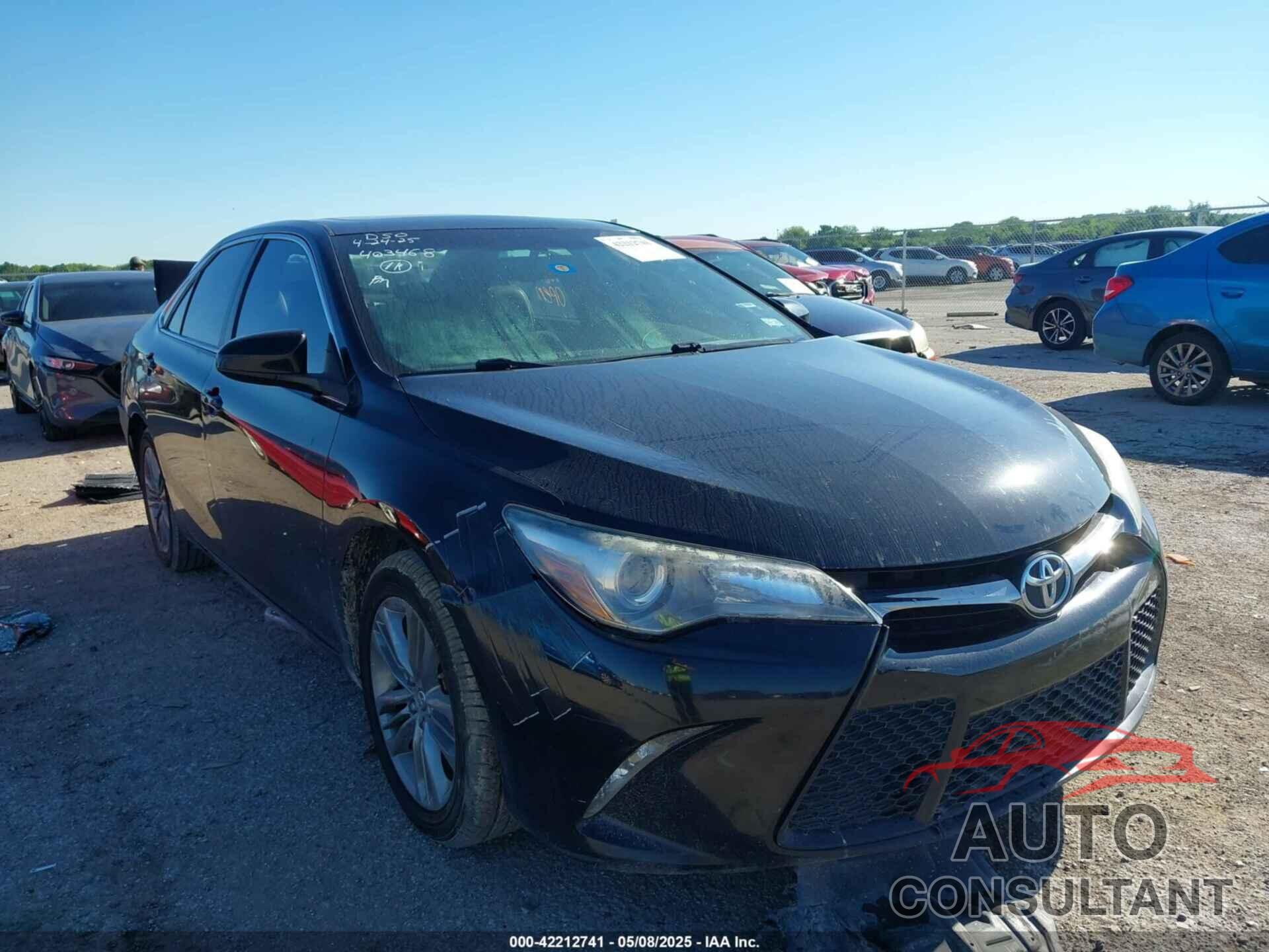 TOYOTA CAMRY 2017 - 4T1BF1FK6HU403468