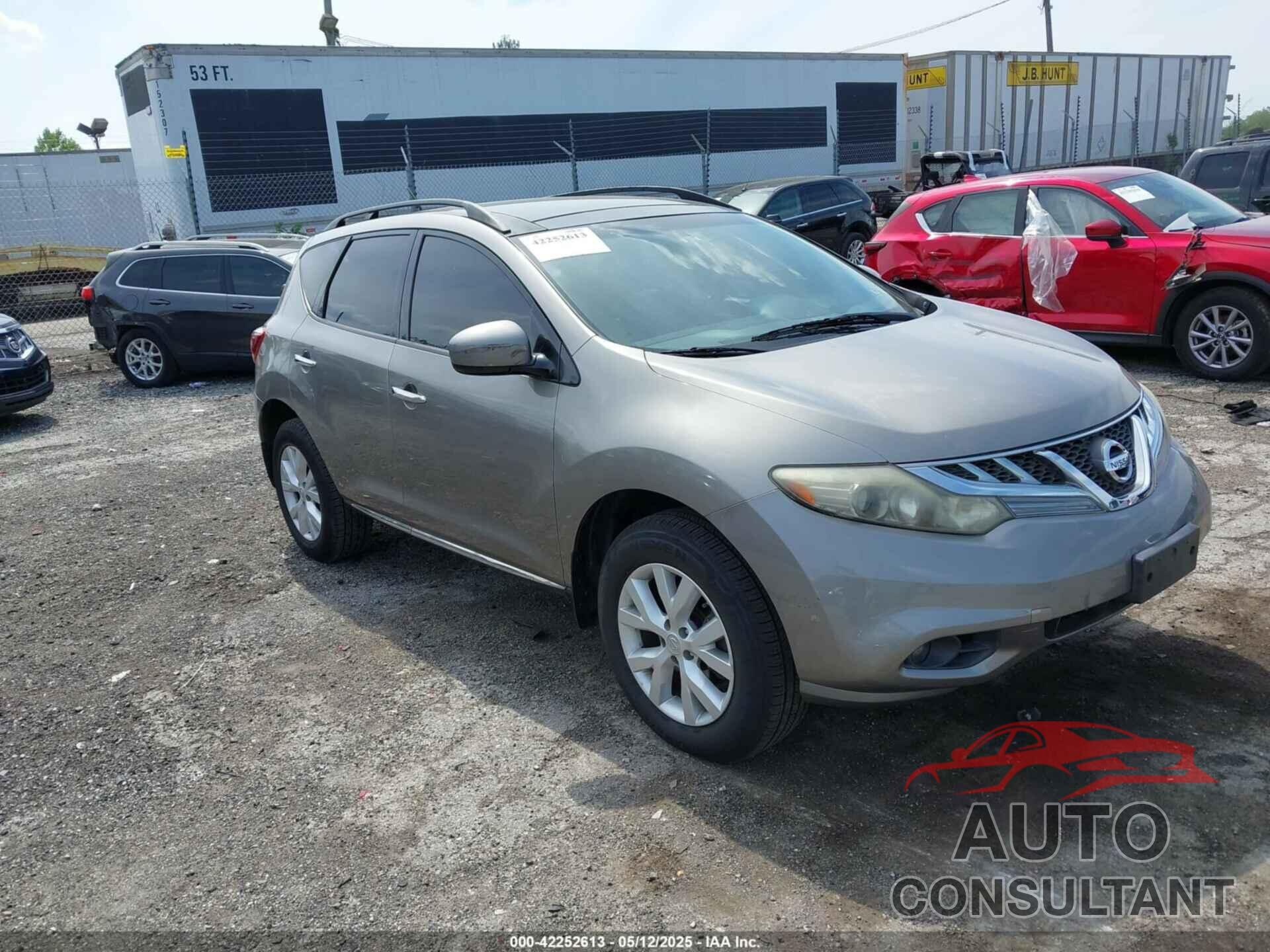 NISSAN MURANO 2012 - JN8AZ1MU4CW114862
