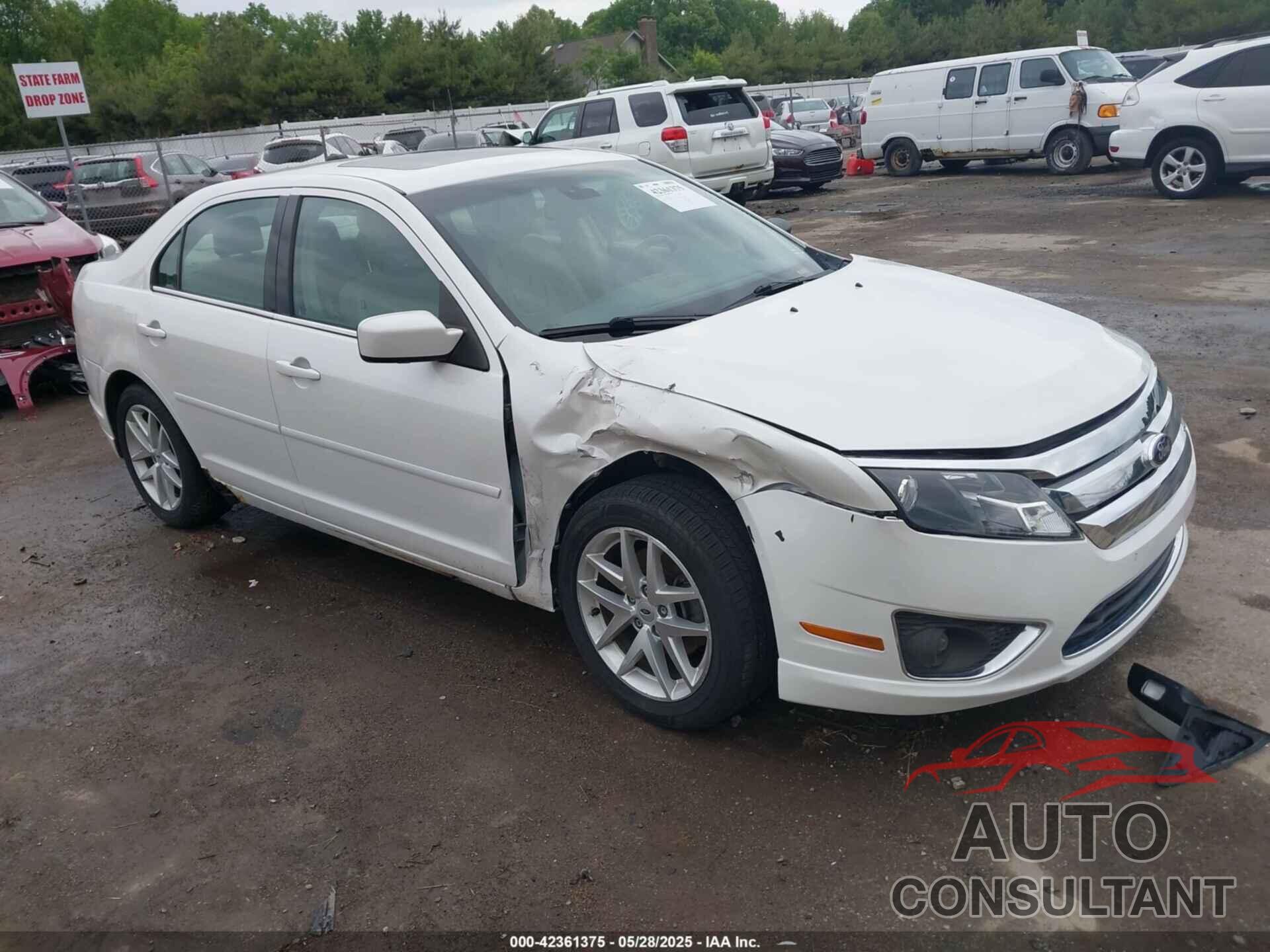 FORD FUSION 2012 - 3FAHP0JA7CR301056