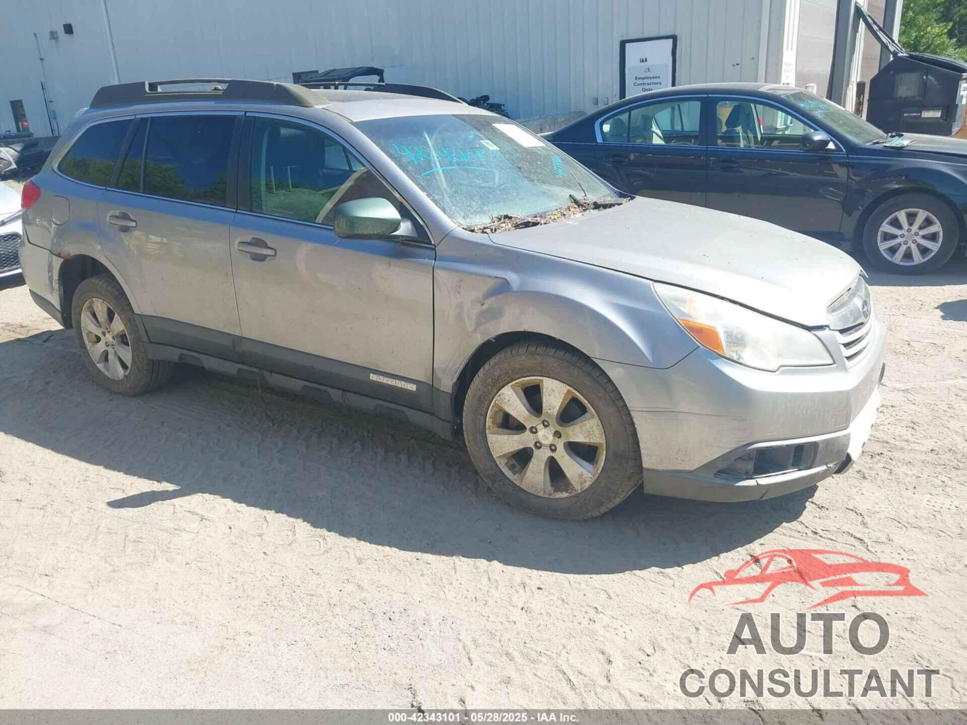 SUBARU OUTBACK 2010 - 4S4BRBKC1A3325530