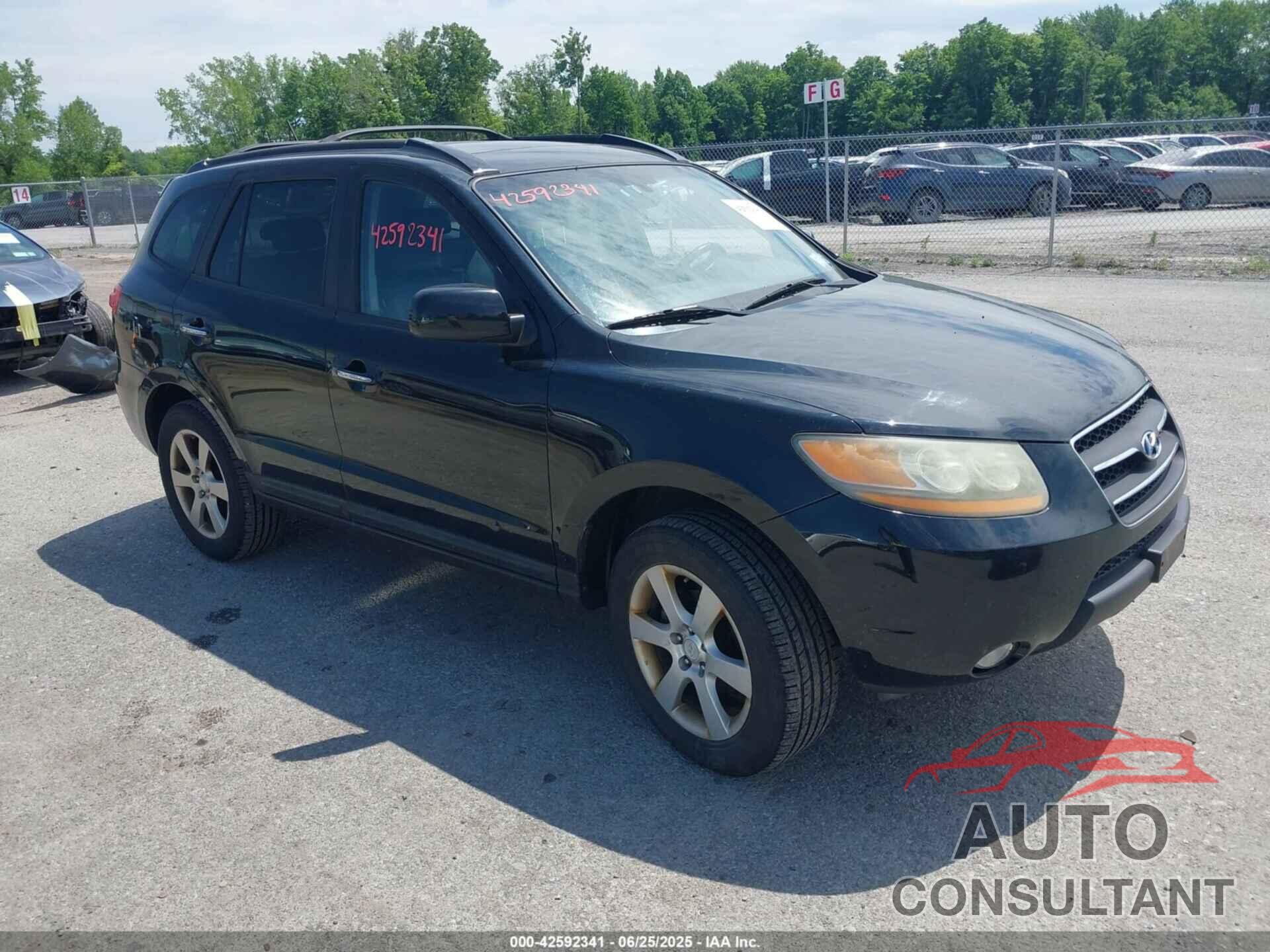HYUNDAI SANTA FE 2009 - 5NMSH73E09H289444