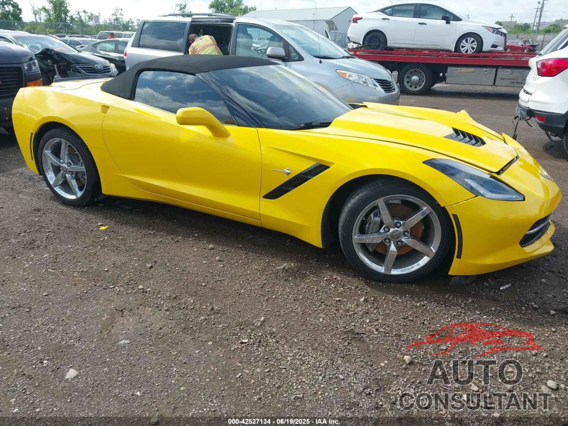 CHEVROLET CORVETTE 2015 - 1G1YF3D70F5110481