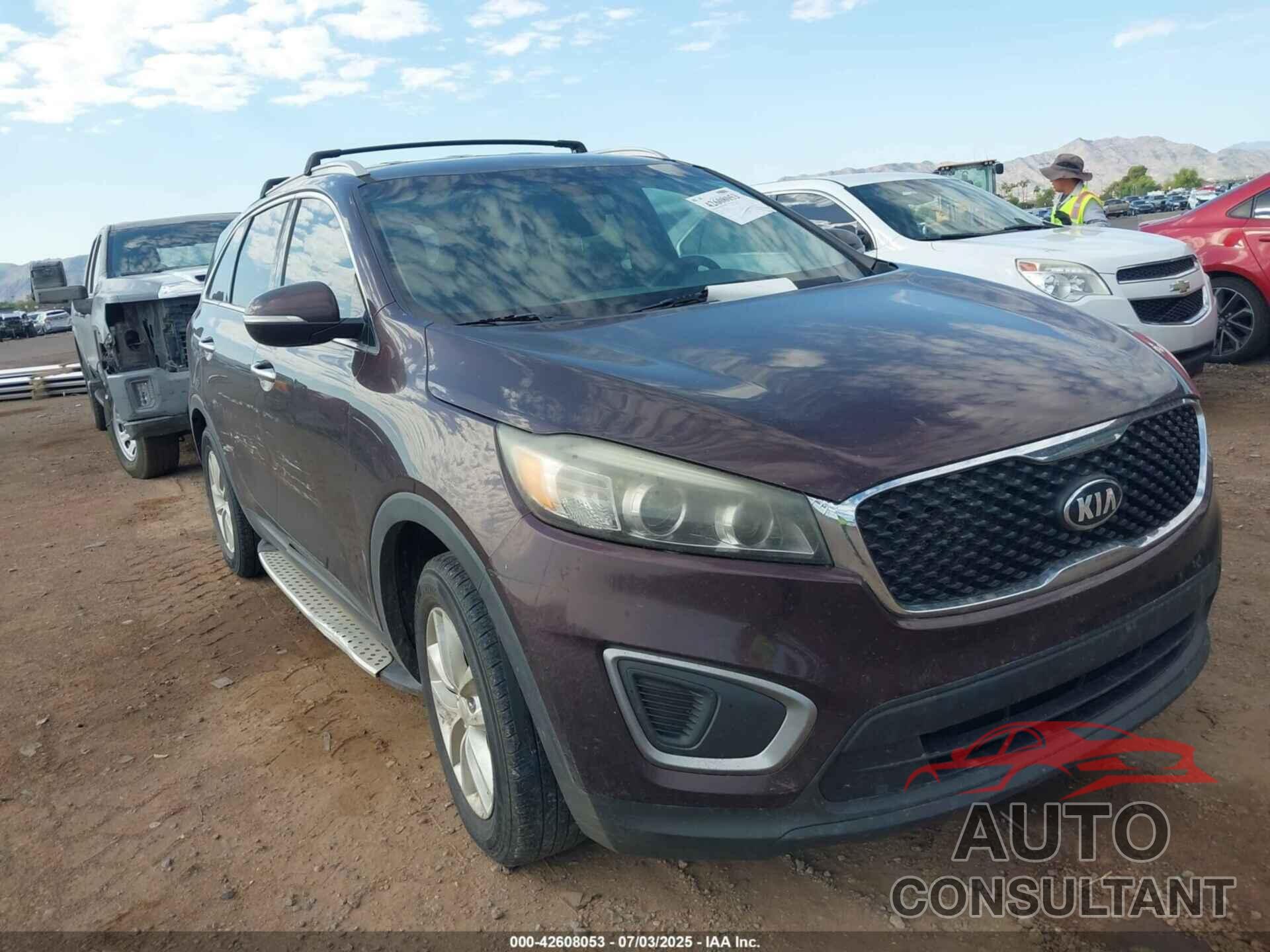 KIA SORENTO 2016 - 5XYPG4A59GG083296