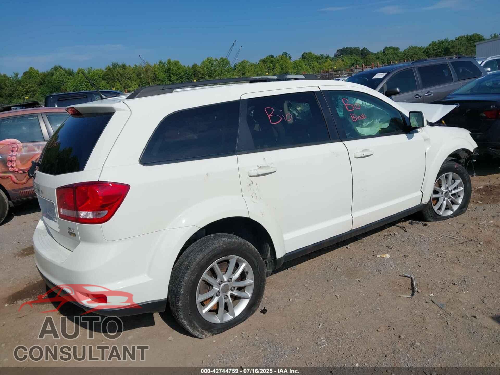 DODGE JOURNEY 2017 - 3C4PDCBGXHT590768