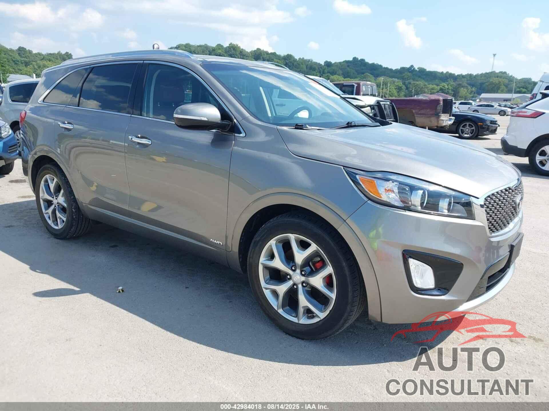 KIA SORENTO 2018 - 5XYPKDA50JG416894