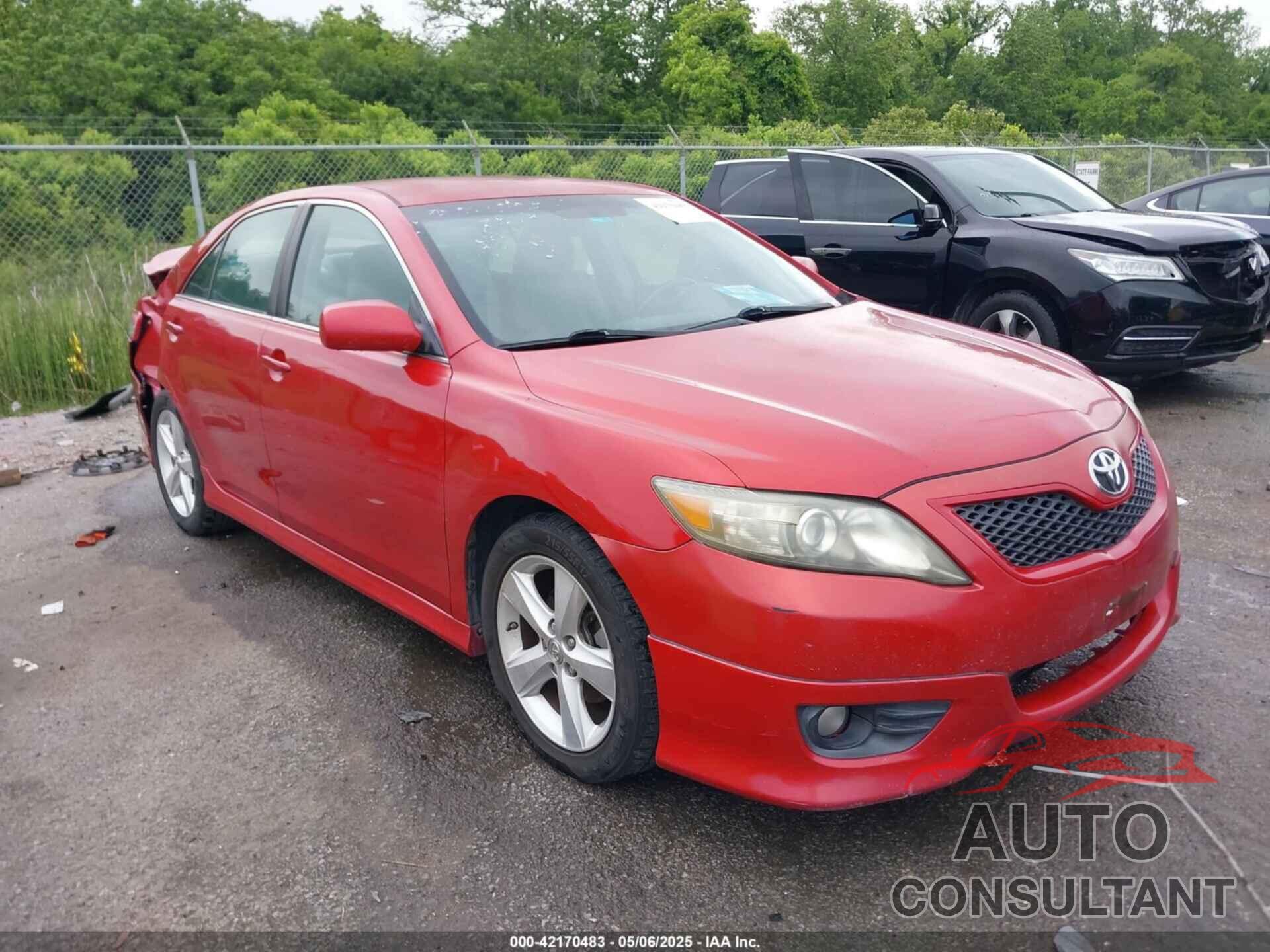 TOYOTA CAMRY 2010 - 4T1BF3EK7AU501282