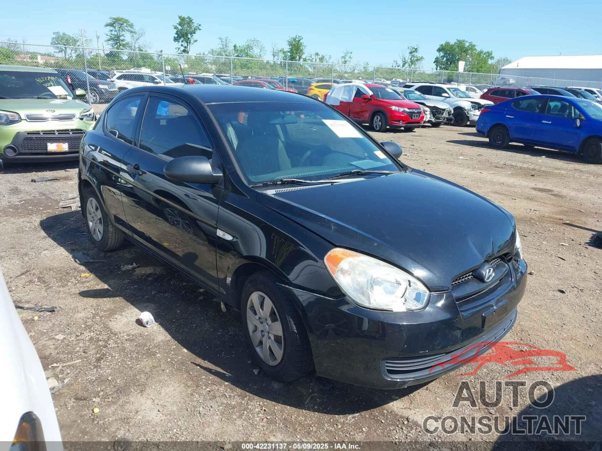 HYUNDAI ACCENT 2009 - KMHCM36CX9U135525