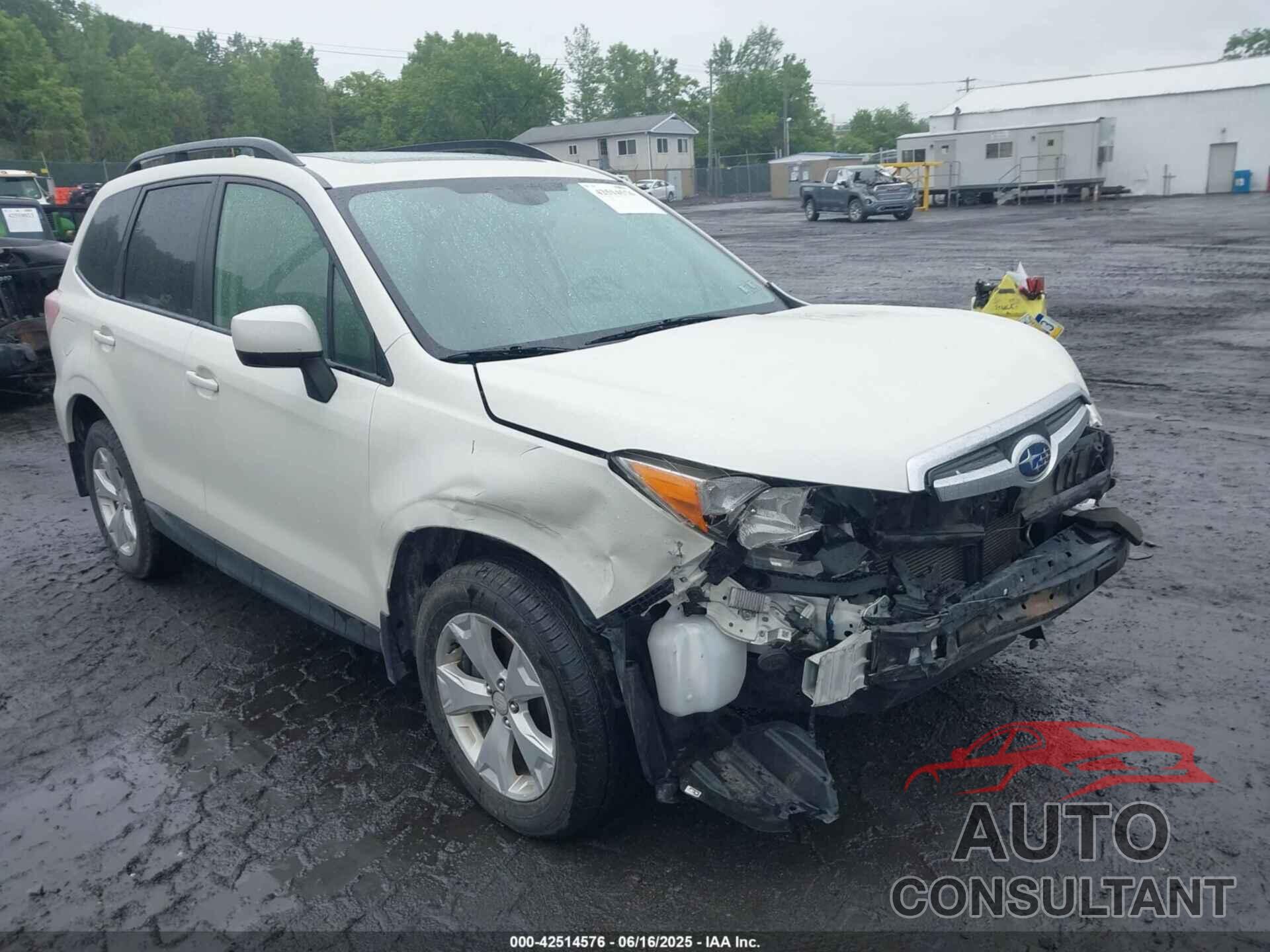 SUBARU FORESTER 2016 - JF2SJAFC5GH401943