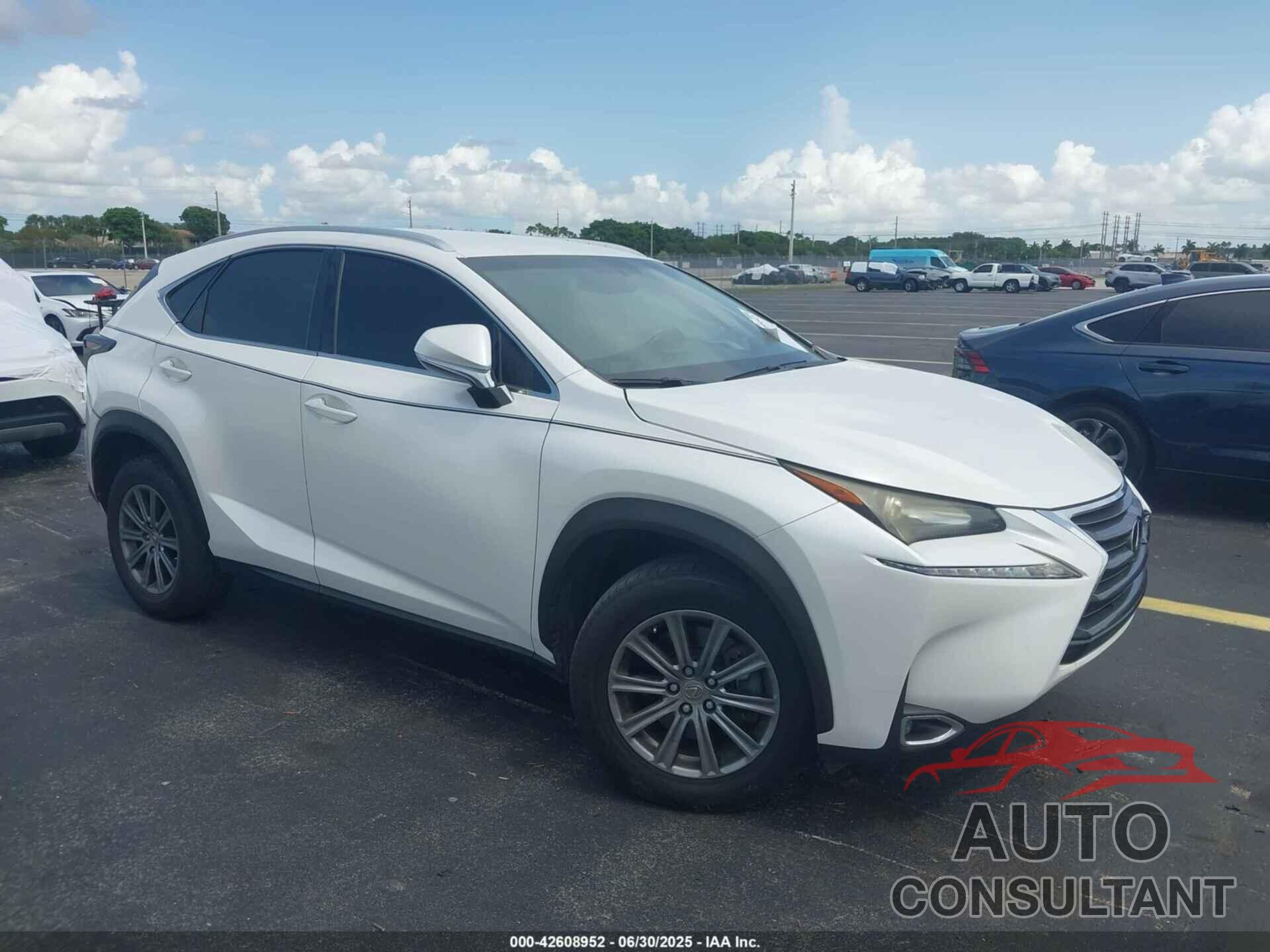 LEXUS NX 200T 2016 - JTJYARBZ7G2035386