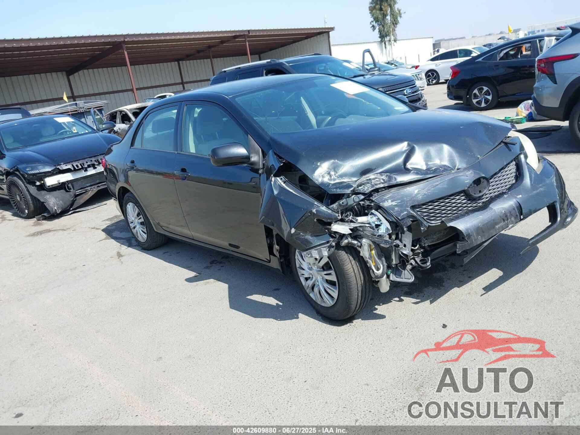 TOYOTA COROLLA 2009 - JTDBL40E79J020305