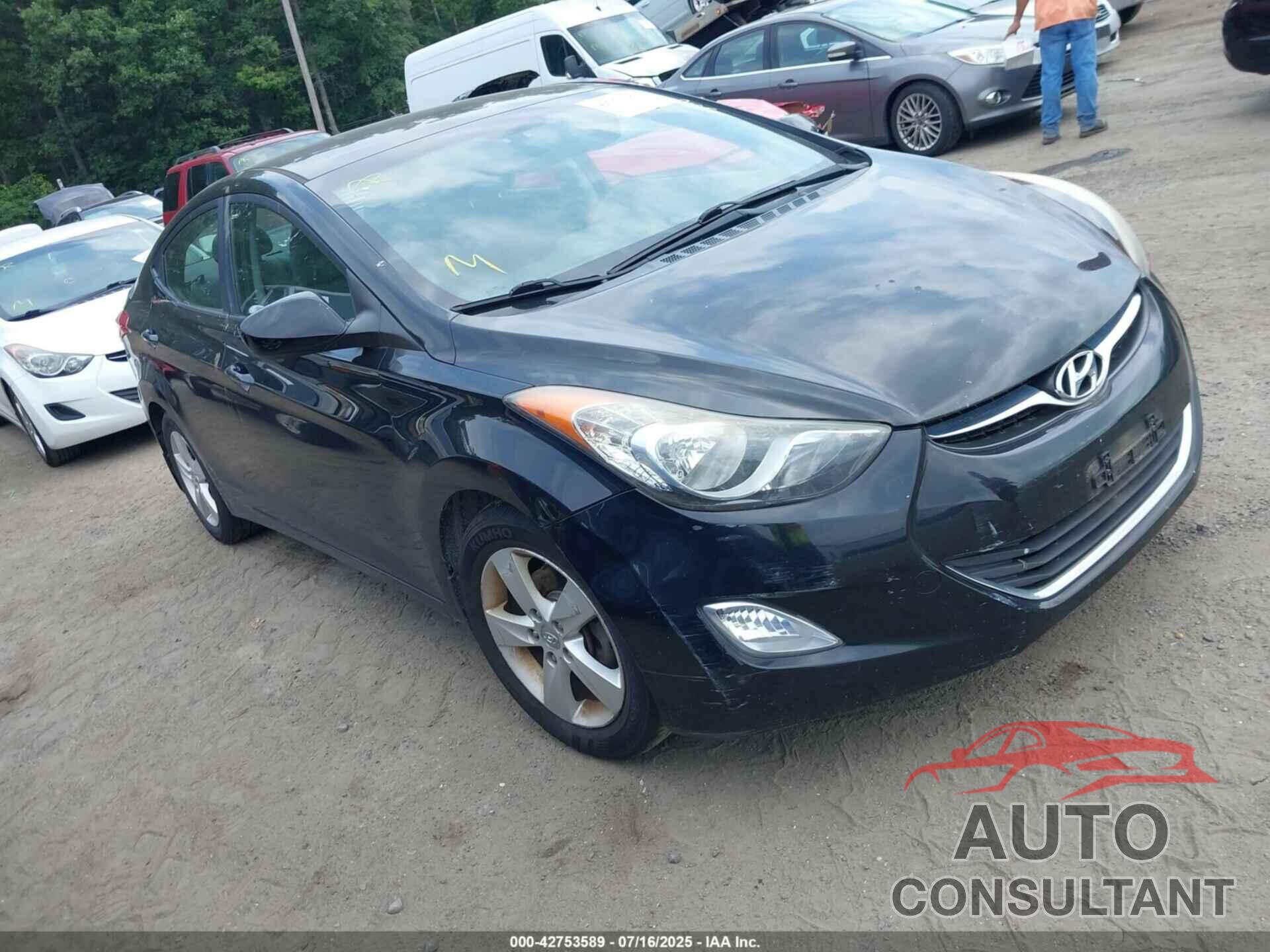 HYUNDAI ELANTRA 2013 - 5NPDH4AEXDH179524