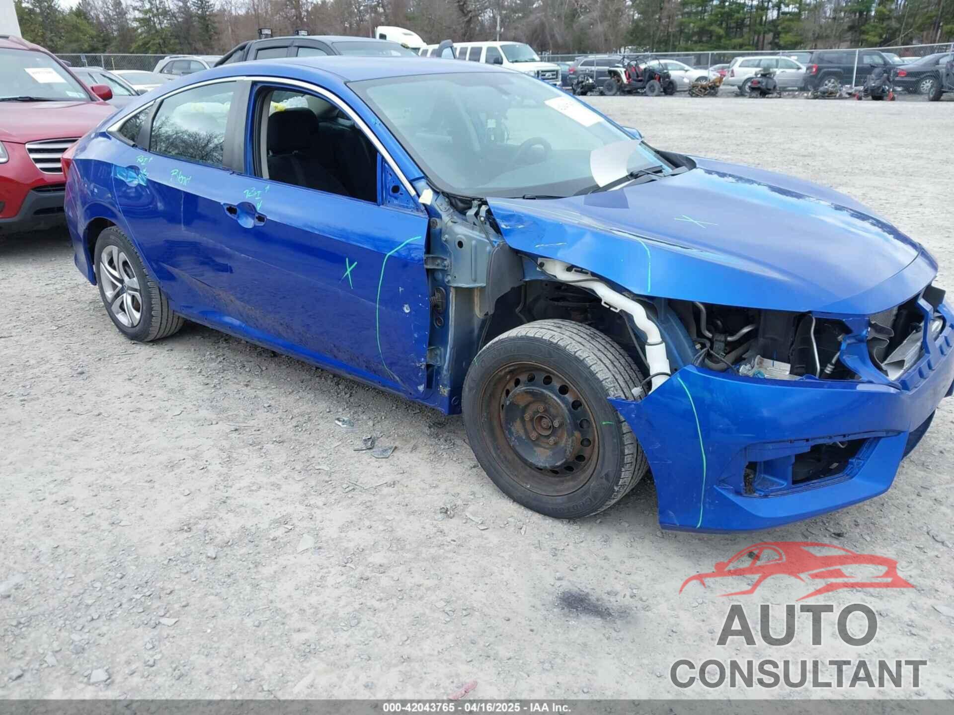 HONDA CIVIC 2016 - 19XFC2F51GE233385