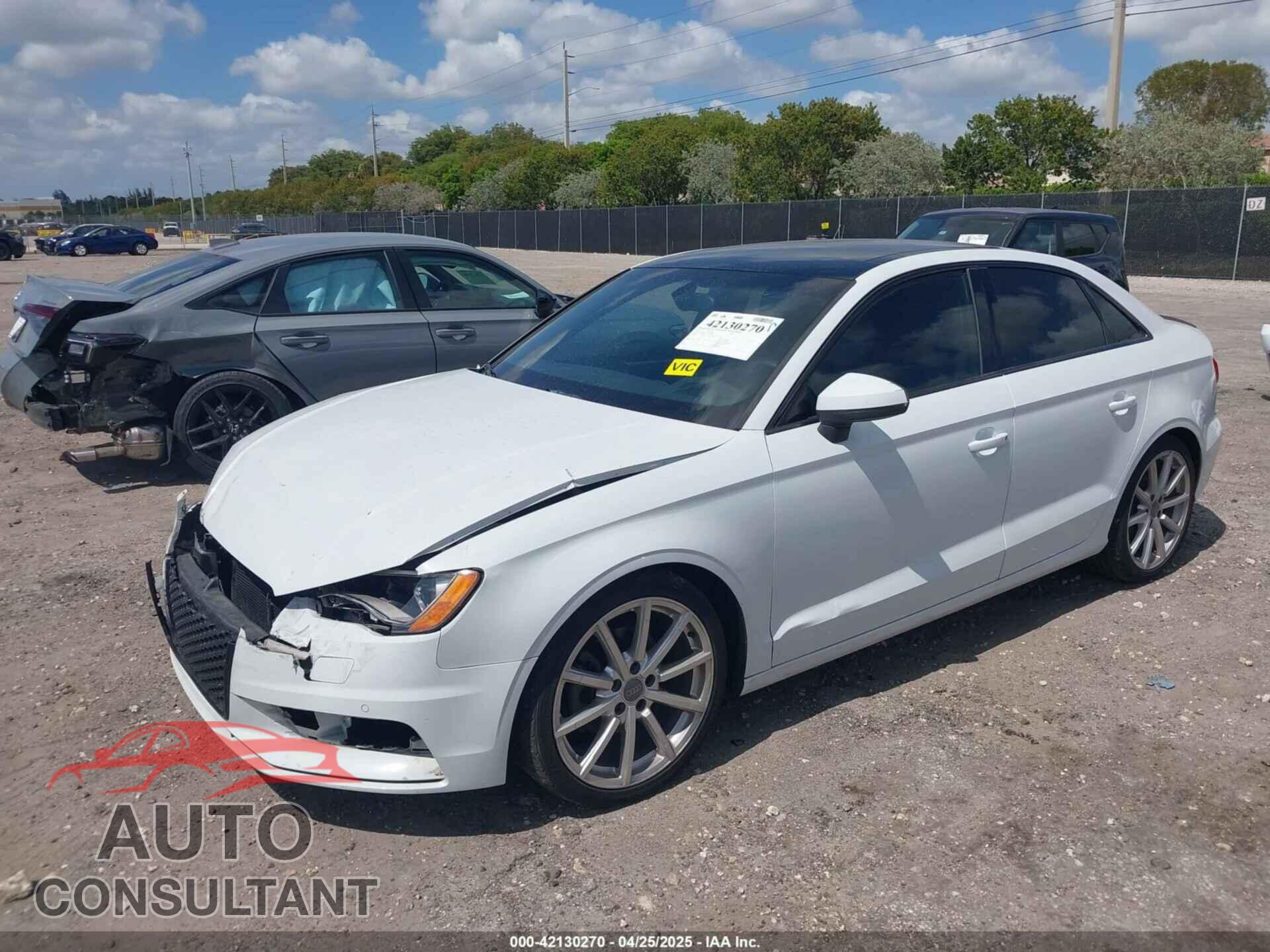 AUDI A3 2015 - WAUCJGFF6F1077874