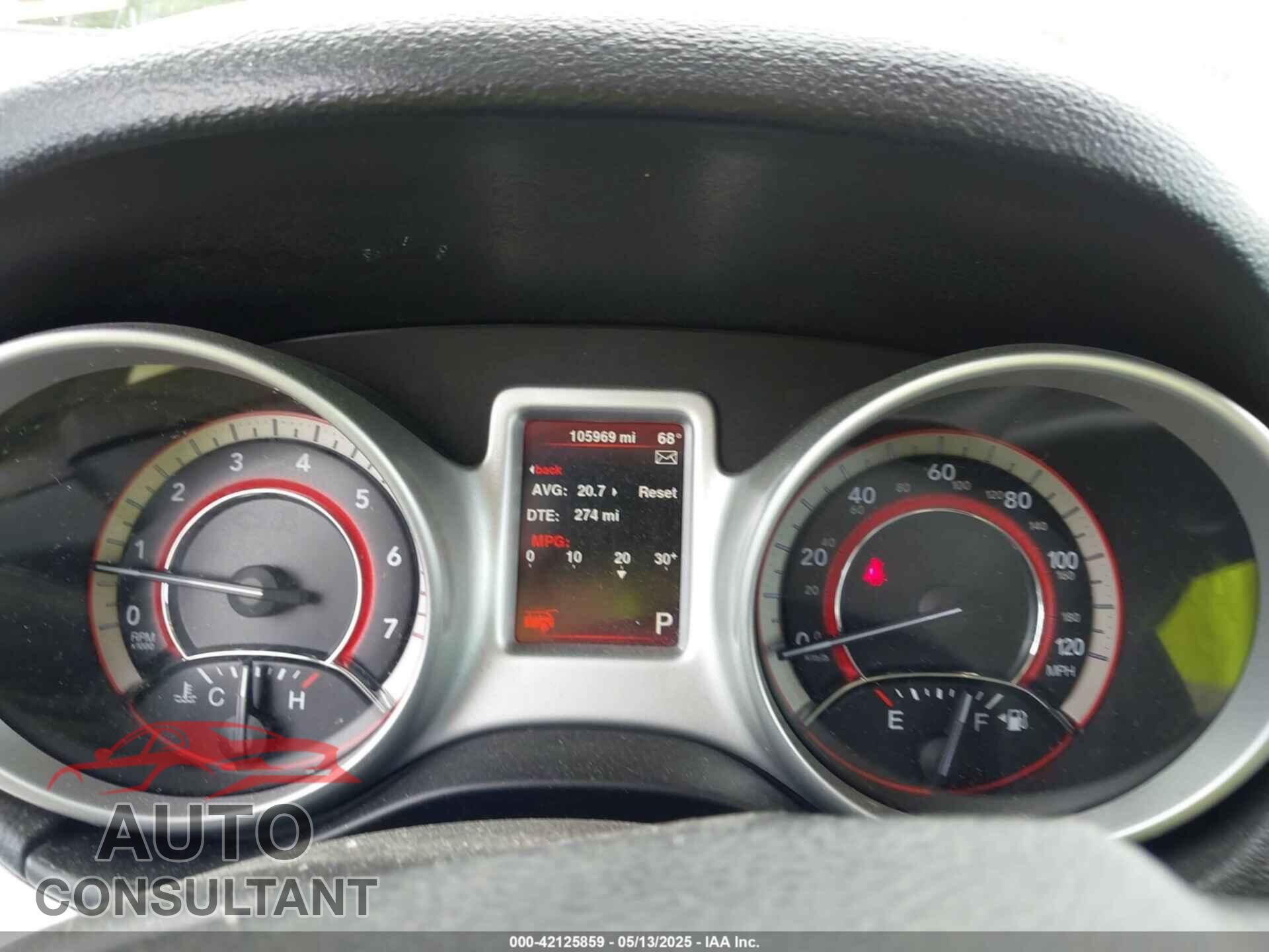 DODGE JOURNEY 2015 - 3C4PDCAB4FT675432