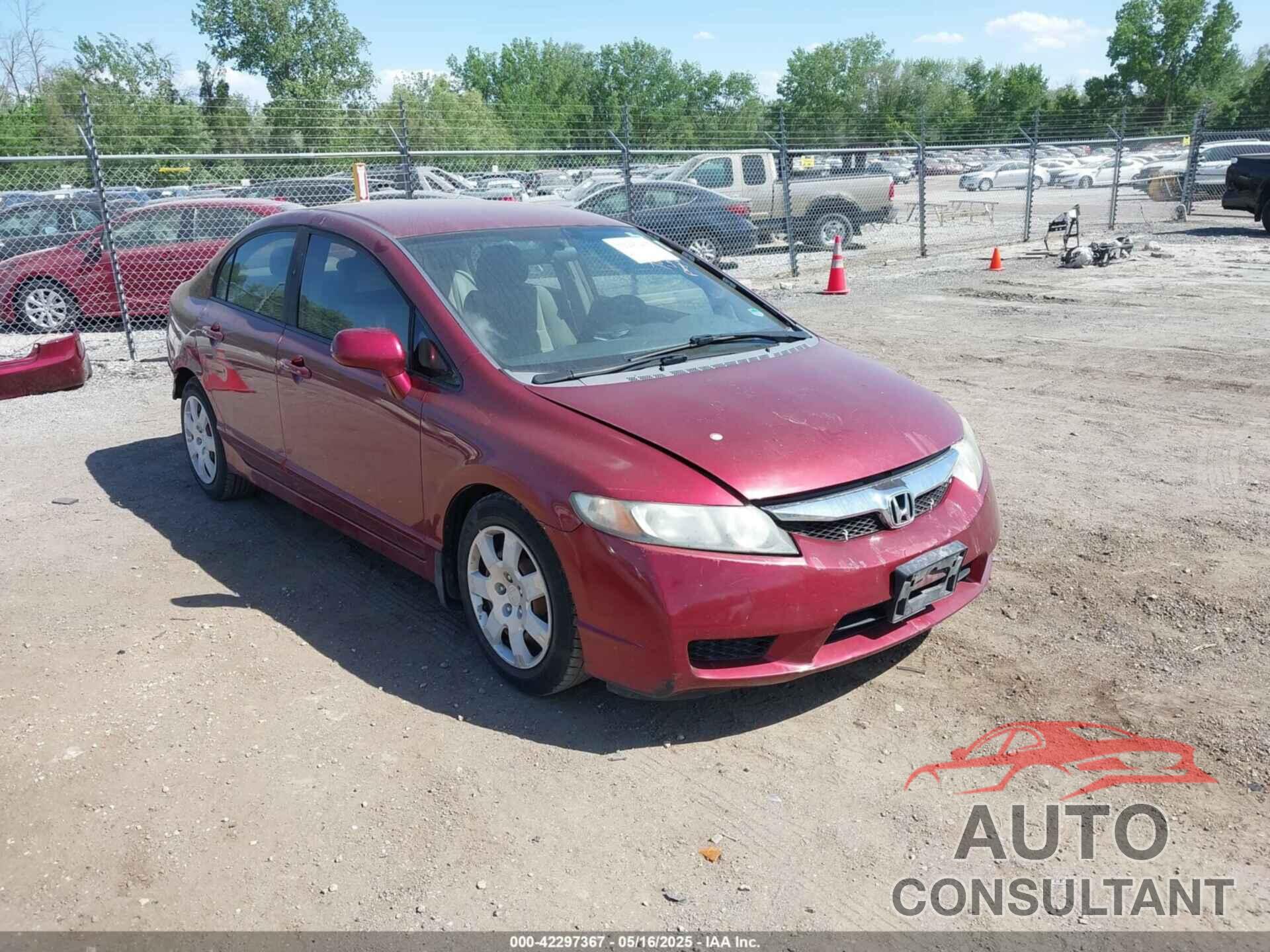 HONDA CIVIC 2009 - 19XFA16579E037499
