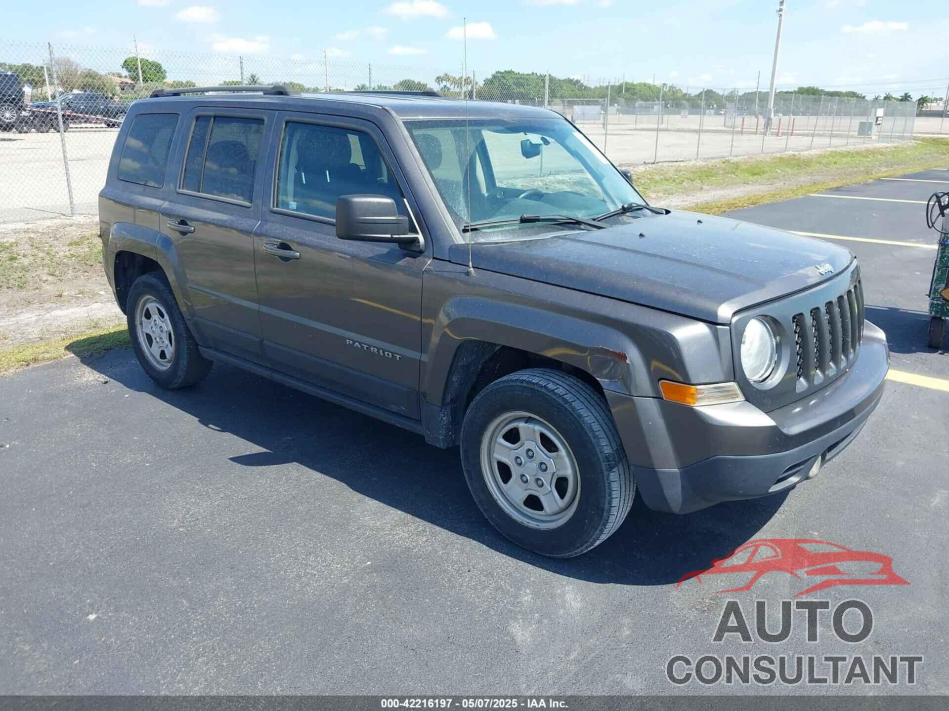 JEEP PATRIOT 2016 - 1C4NJPBB4GD716767