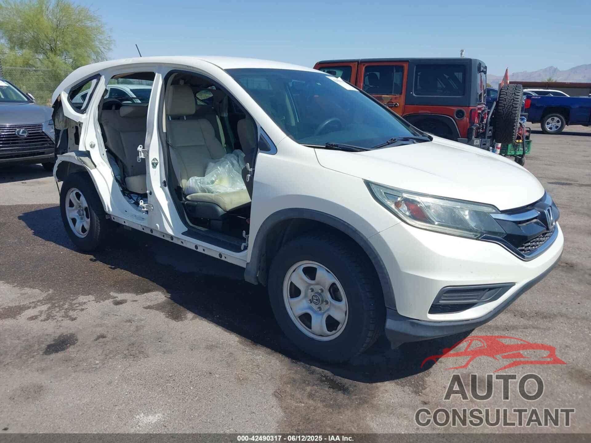 HONDA CR-V 2015 - 5J6RM3H3XFL000780