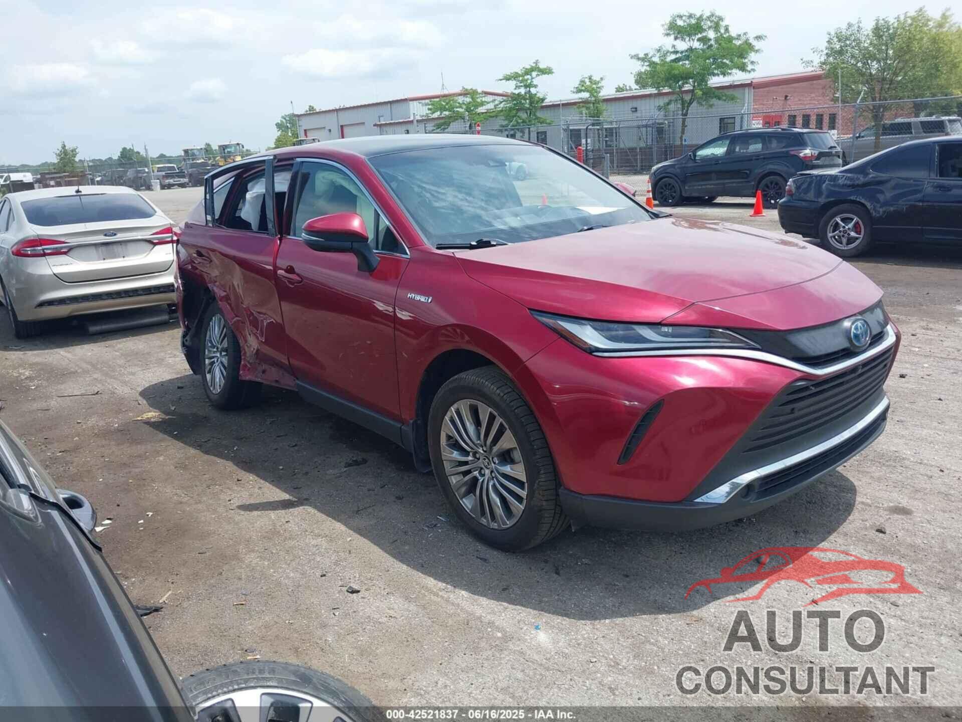 TOYOTA VENZA 2021 - JTEAAAAH6MJ084199