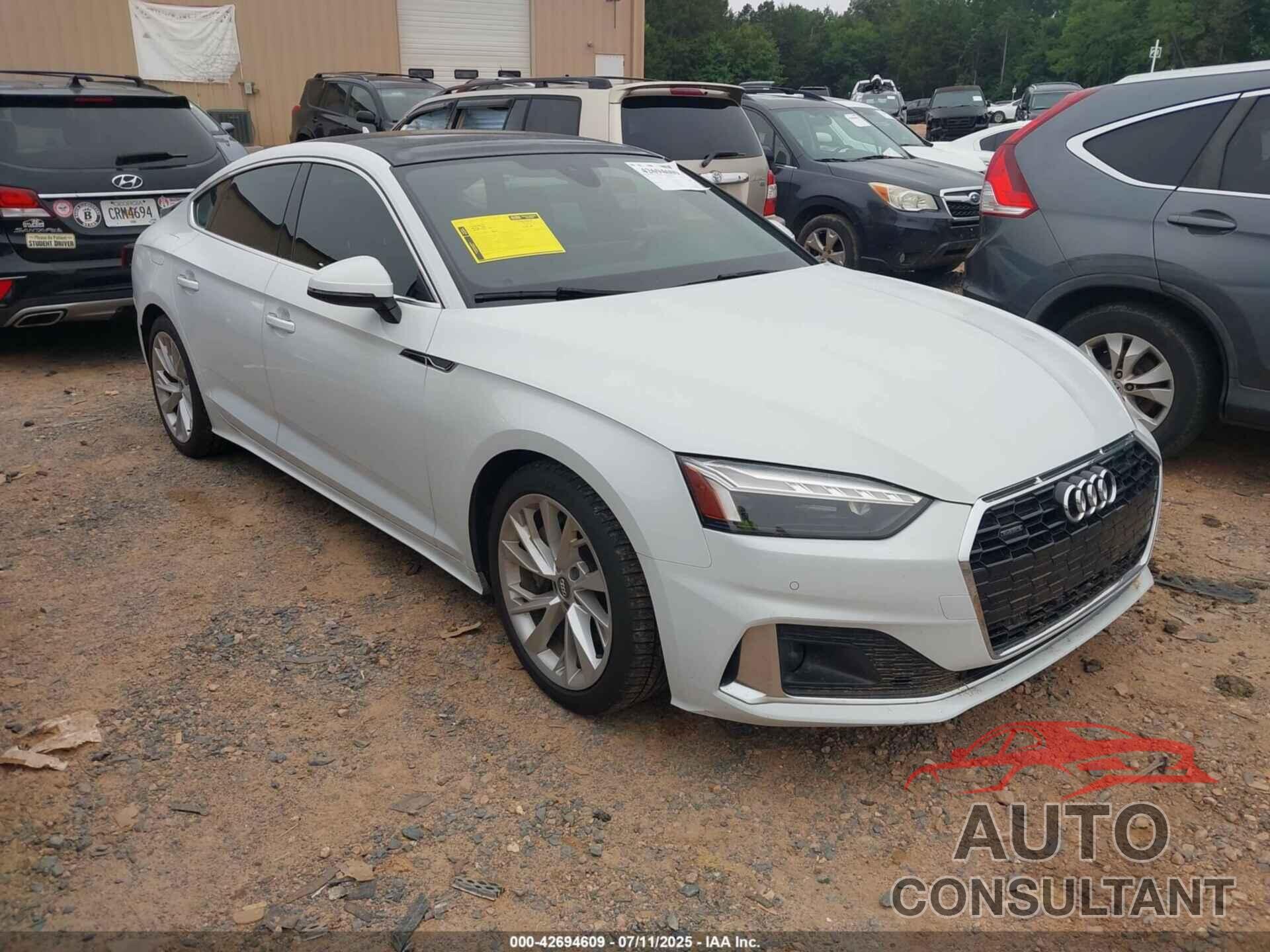 AUDI A5 SPORTBACK 2020 - WAUCNCF57LA018557