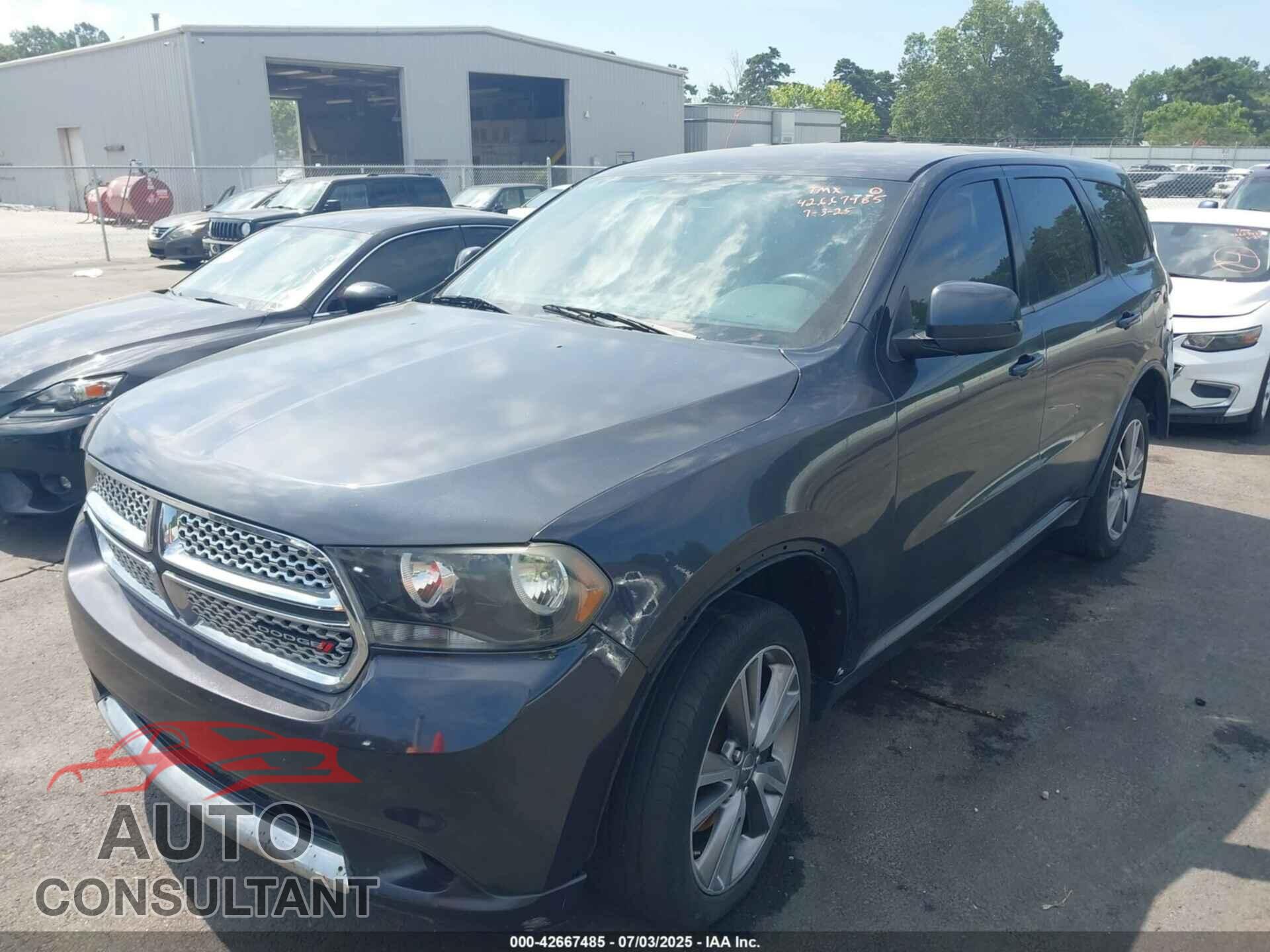 DODGE DURANGO 2013 - 1C4RDJAGXDC682726