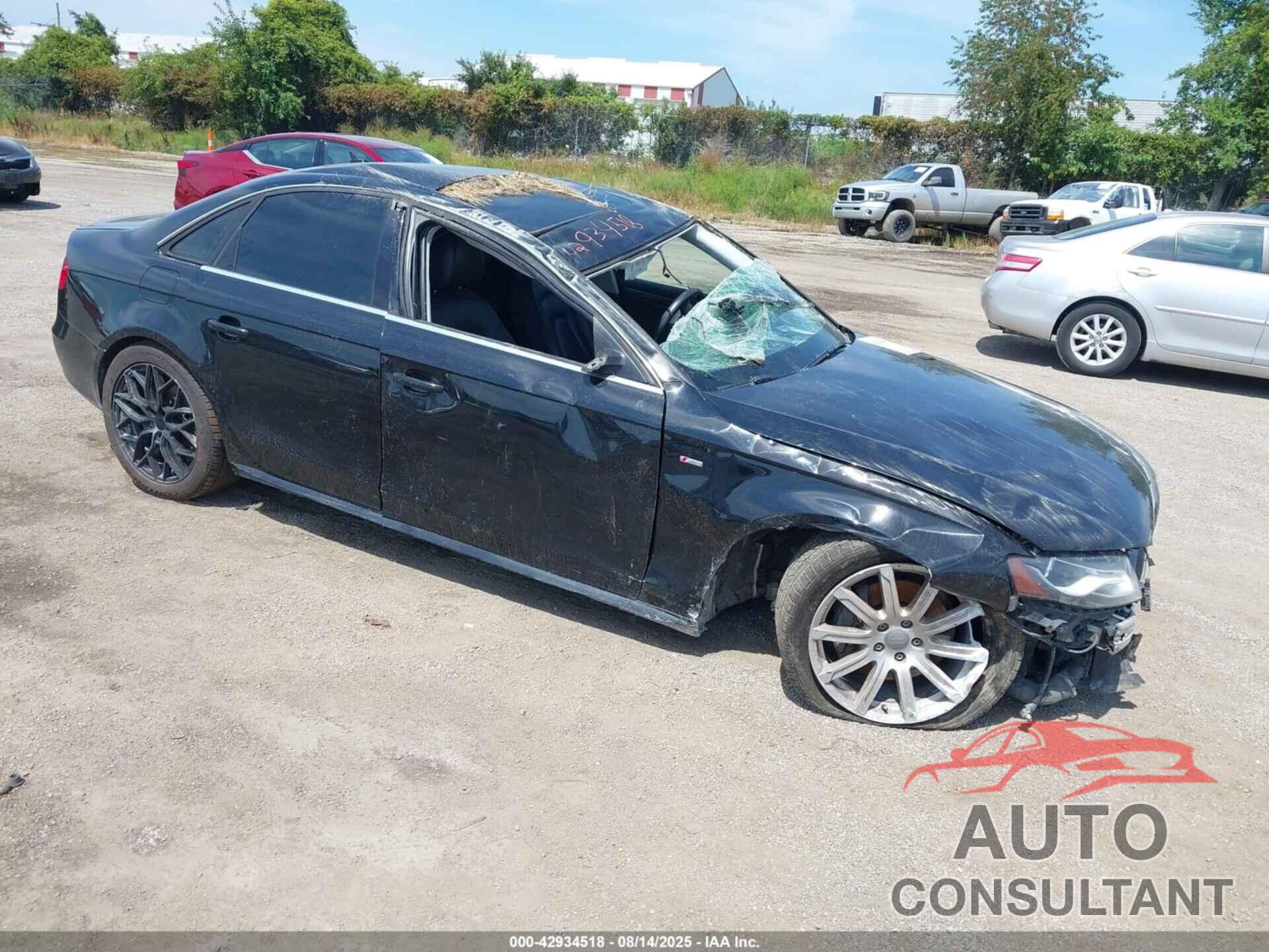 AUDI A4 2012 - WAUFFAFL8CN015382