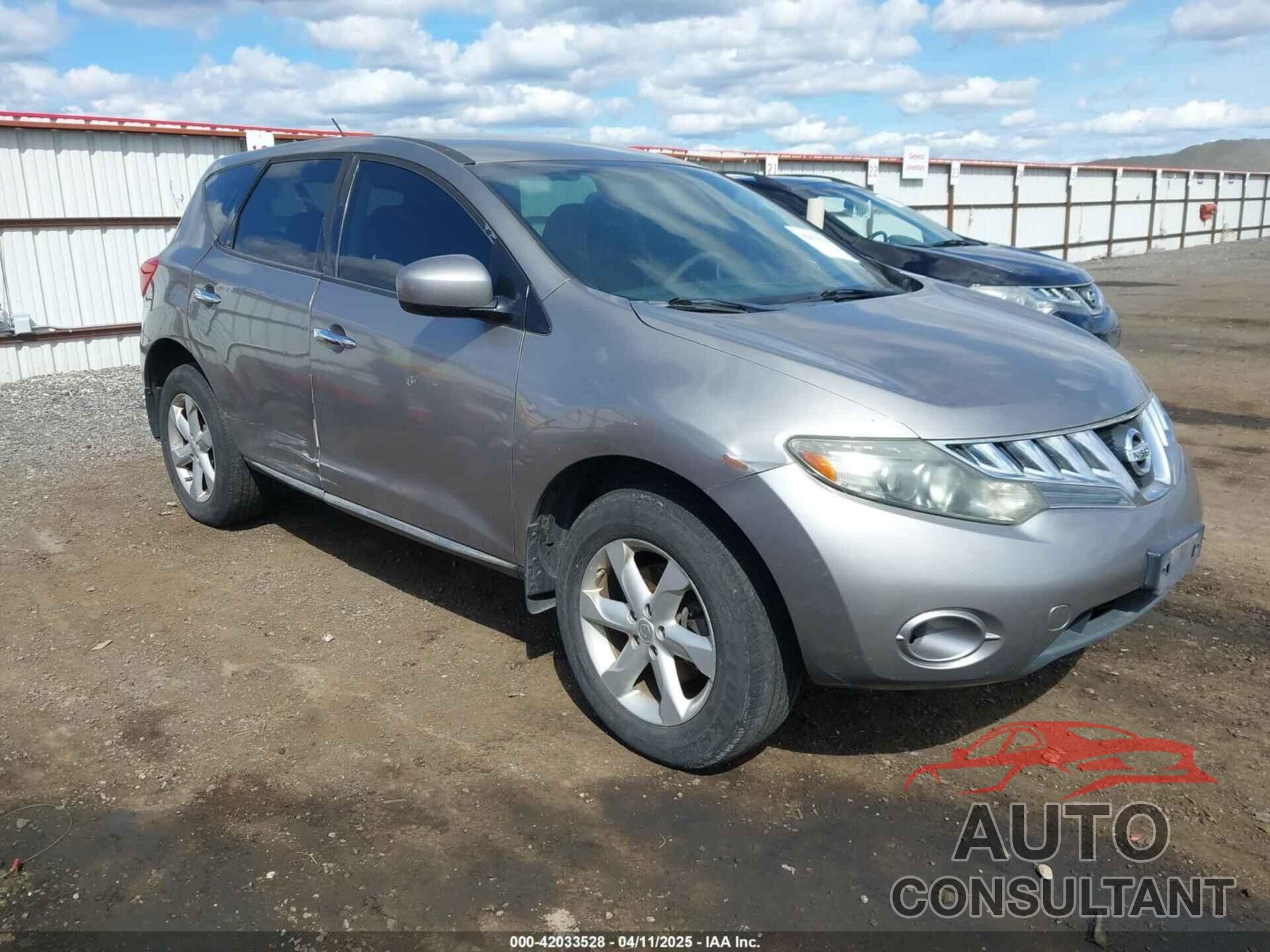 NISSAN MURANO 2009 - JN8AZ18U49W105405