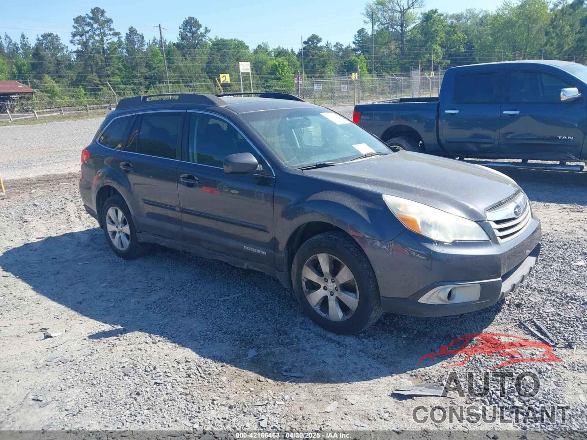 SUBARU OUTBACK 2012 - 4S4BRDHCXC2234557