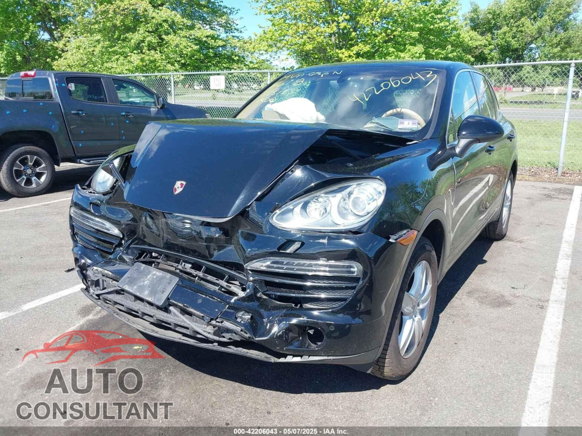 PORSCHE CAYENNE 2012 - WP1AA2A28CLA04618