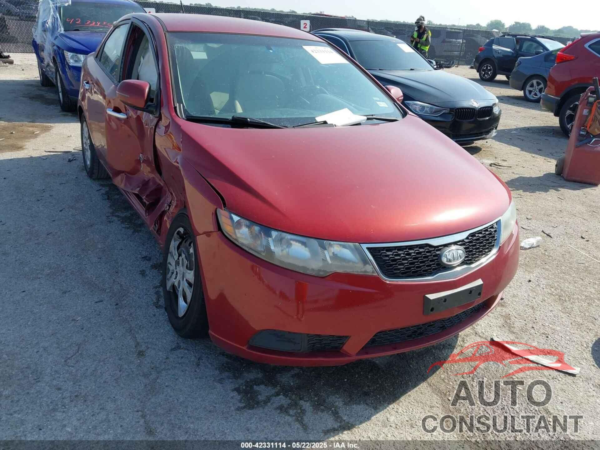 KIA FORTE 2011 - KNAFU4A27B5380236