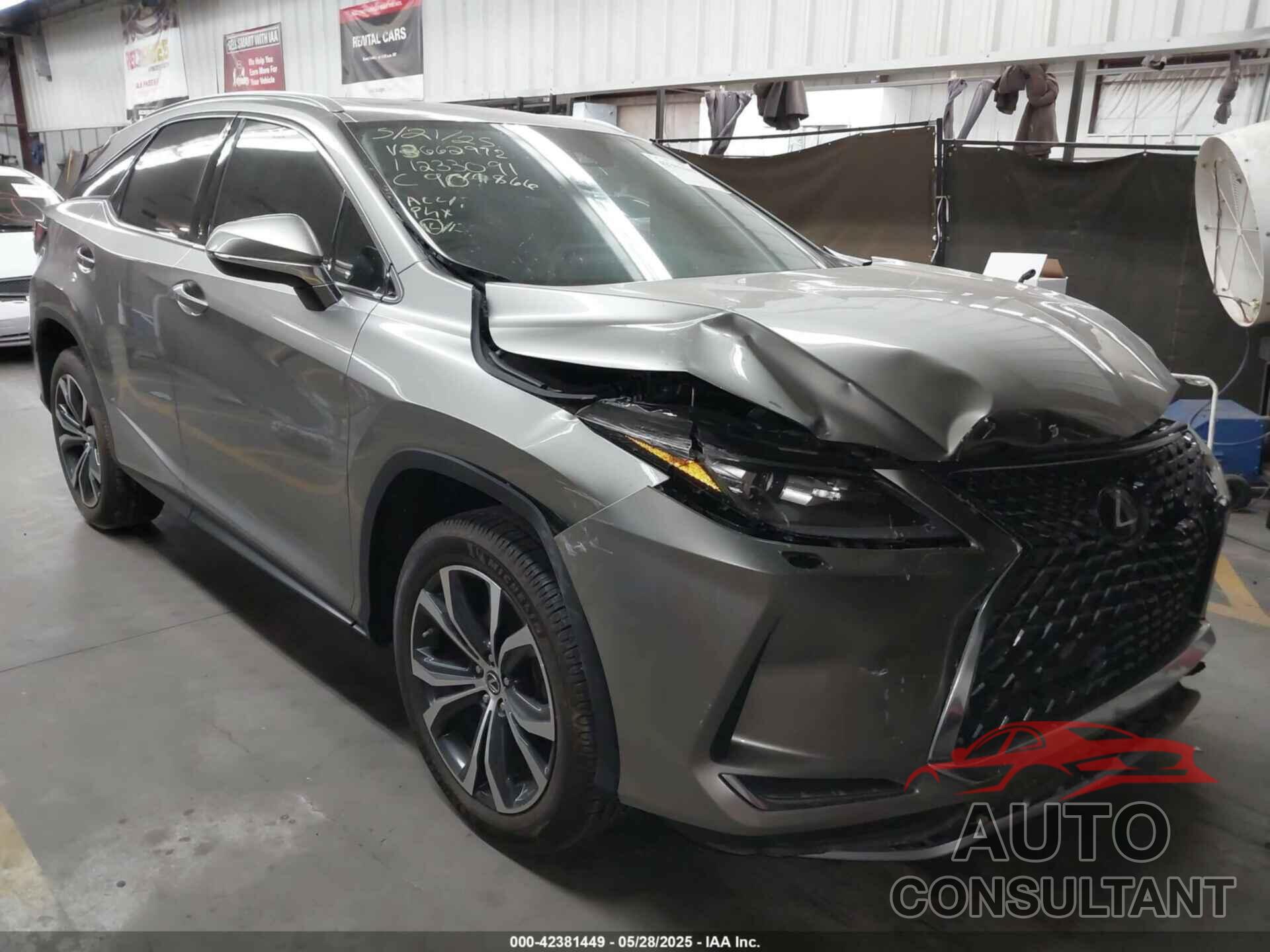 LEXUS RX 350 2022 - 2T2HZMDA9NC366292