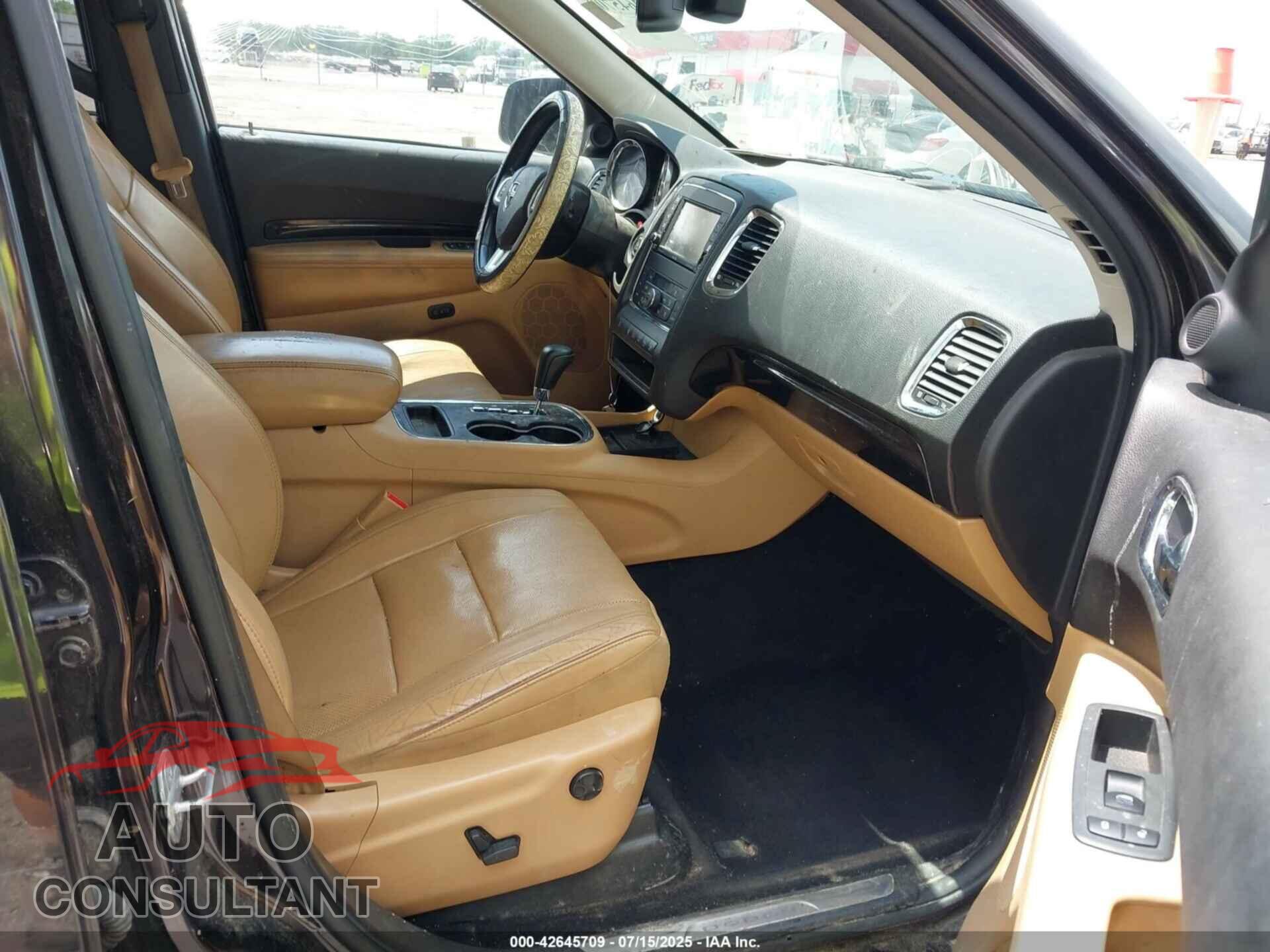 DODGE DURANGO 2013 - 1C4RDHEG3DC562477