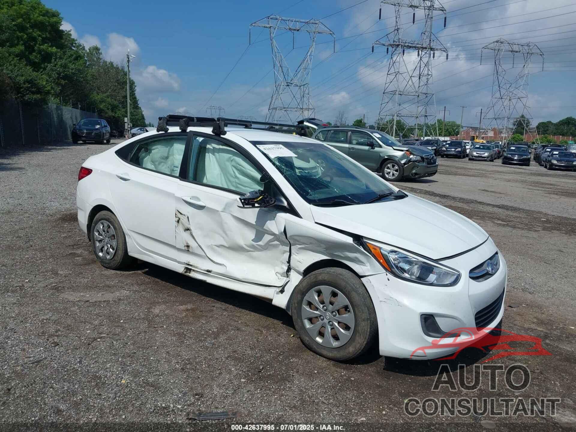 HYUNDAI ACCENT 2017 - KMHCT4AE0HU333997