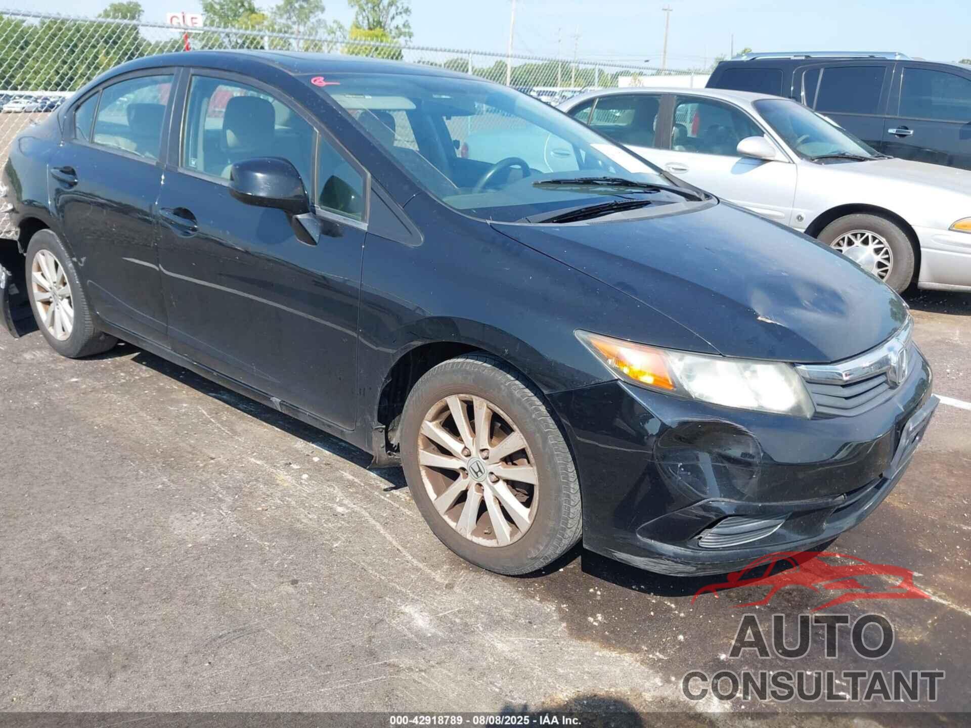 HONDA CIVIC 2012 - 2HGFB2F83CH309251