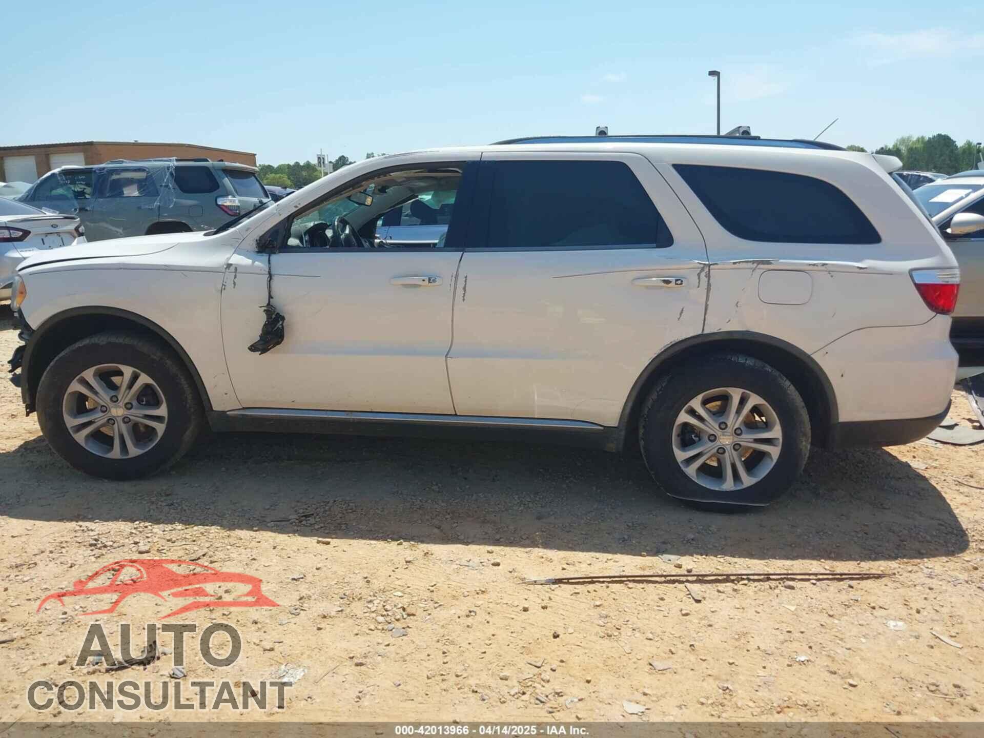 DODGE DURANGO 2012 - 1C4RDJDG3CC117972