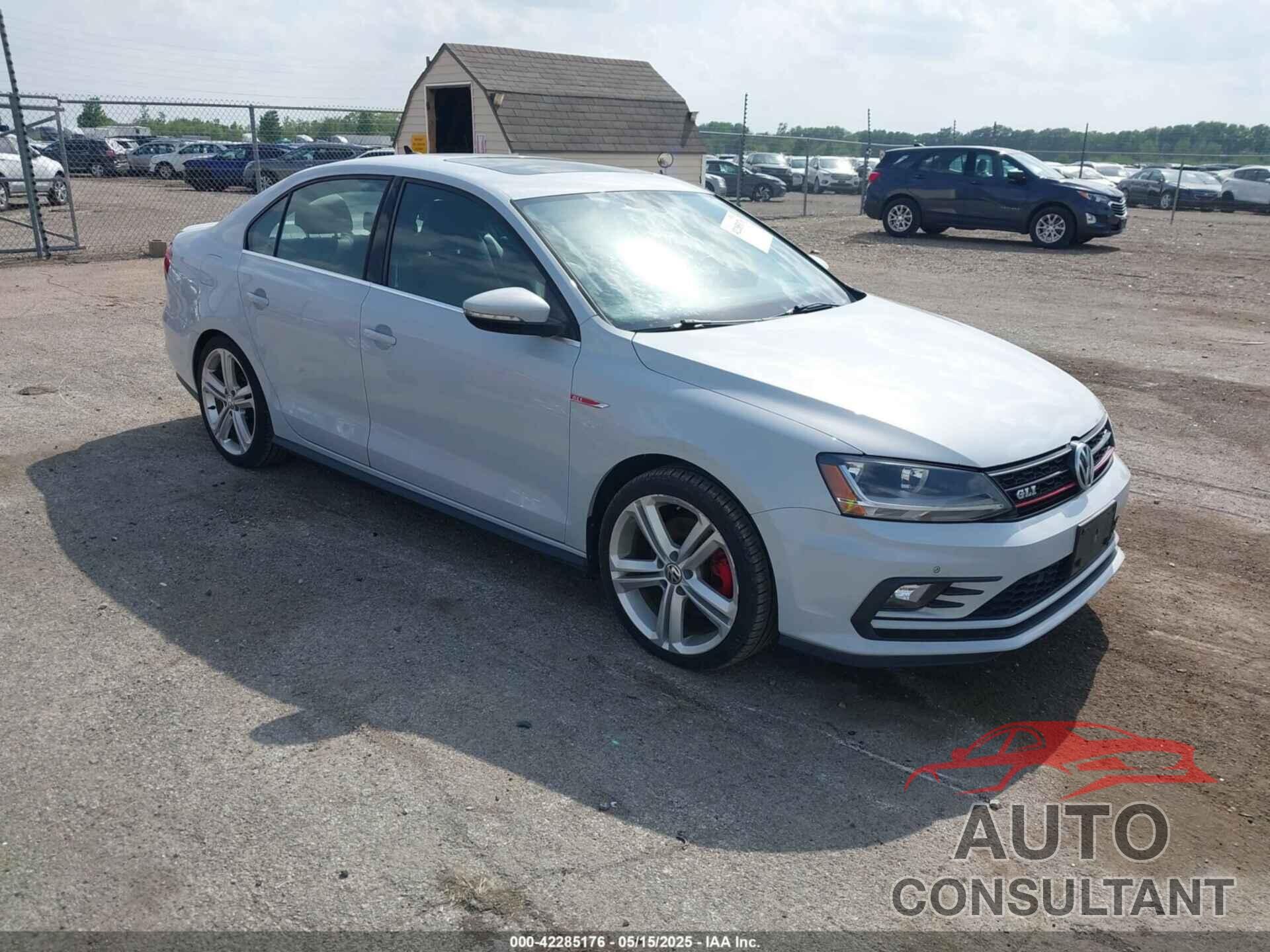 VOLKSWAGEN JETTA 2017 - 3VW5T7AJ0HM338792
