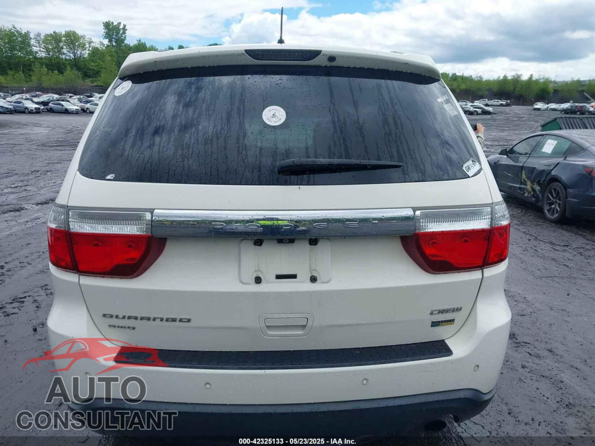 DODGE DURANGO 2012 - 1C4RDJDG8CC130491