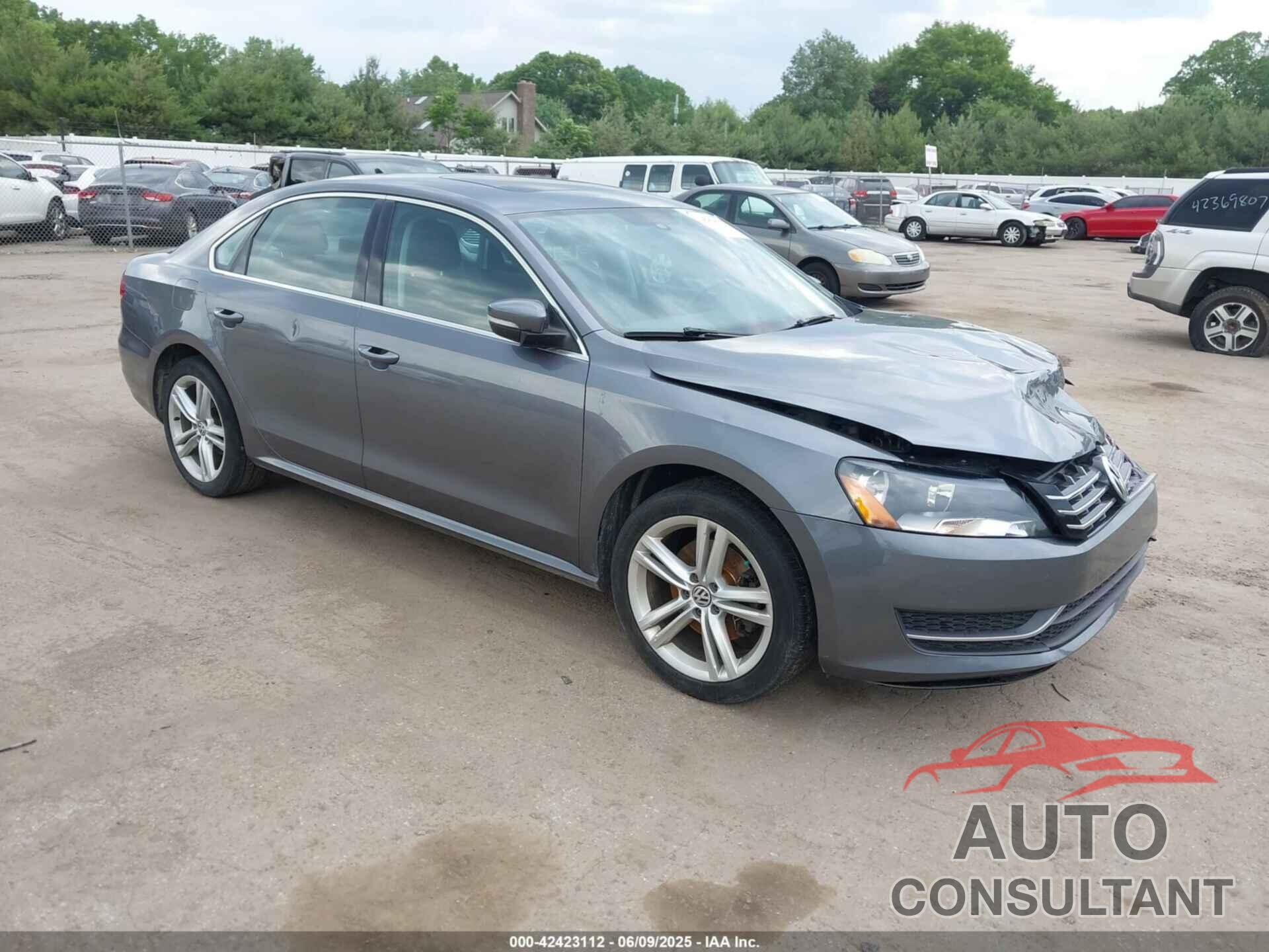 VOLKSWAGEN PASSAT 2014 - 1VWBN7A32EC090136