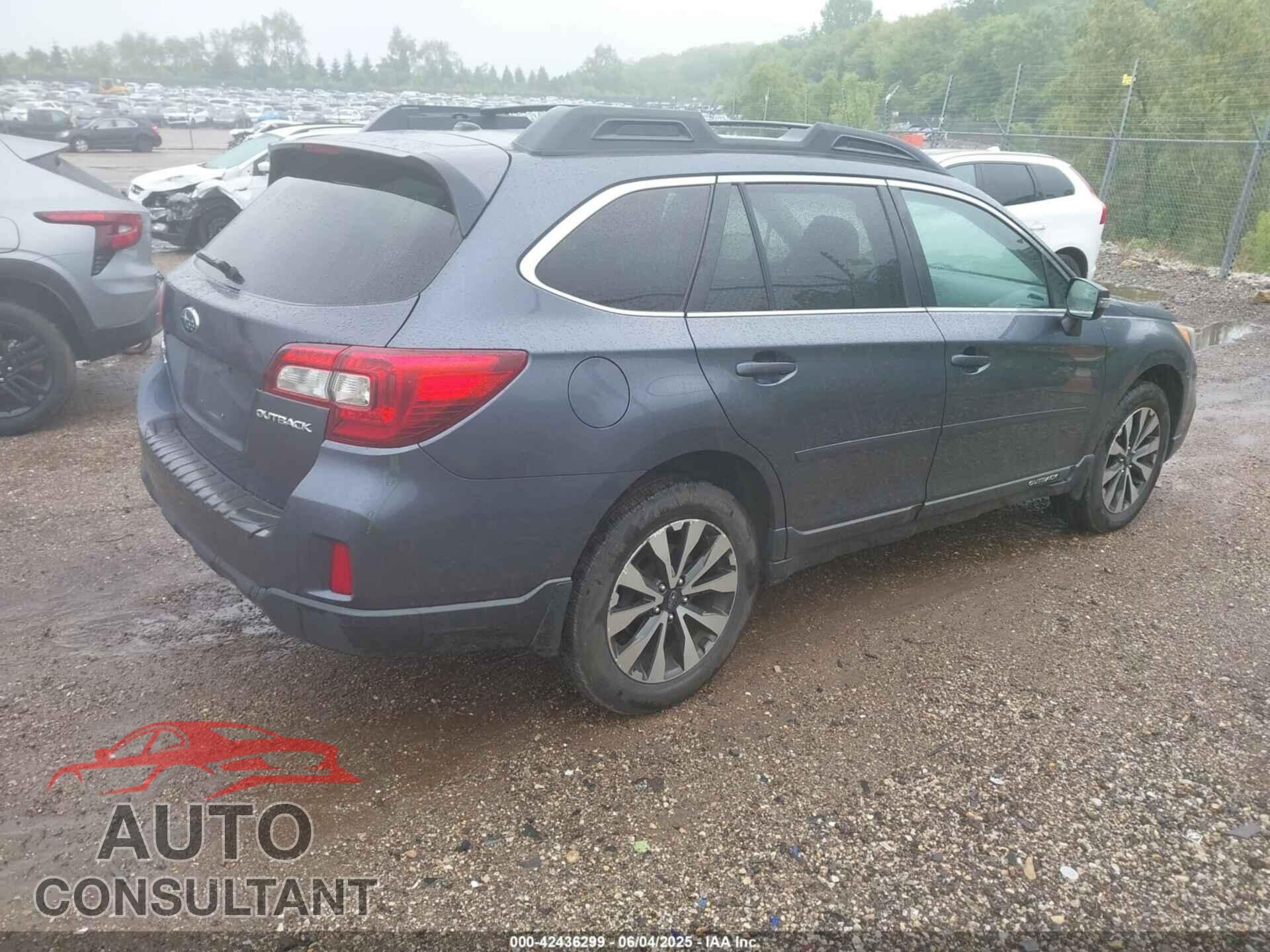 SUBARU OUTBACK 2015 - 4S4BSBLC6F3300309