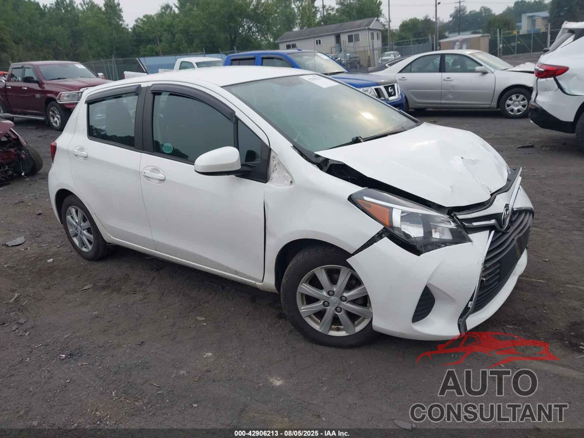 TOYOTA YARIS 2015 - VNKKTUD36FA017231