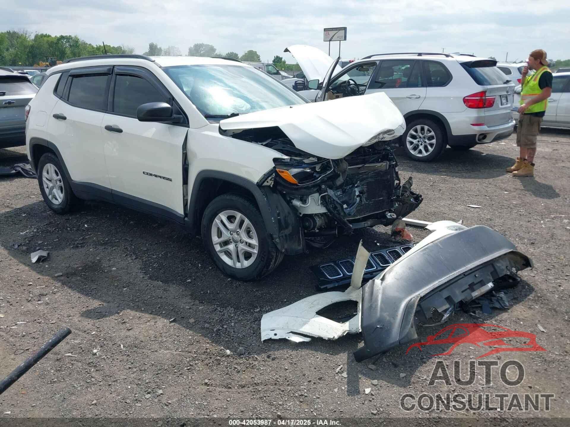 JEEP NEW COMPASS 2017 - 3C4NJCAB5HT652177